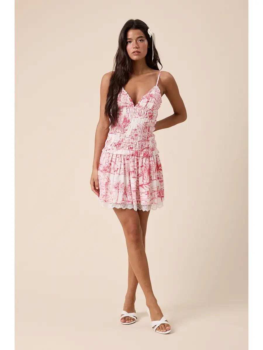 Coastal Towns Mini Dress