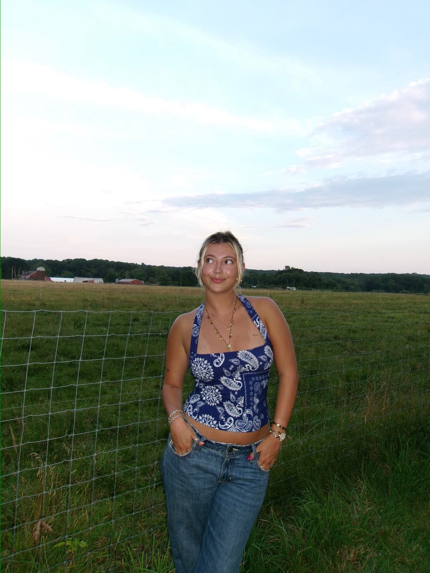 Pretty in Paisley Tank