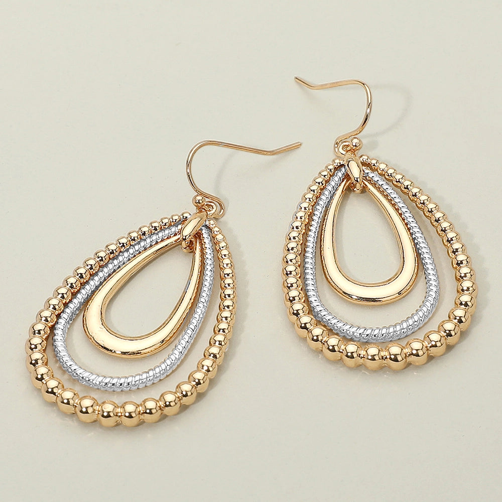 Bubble Teardrop Earring