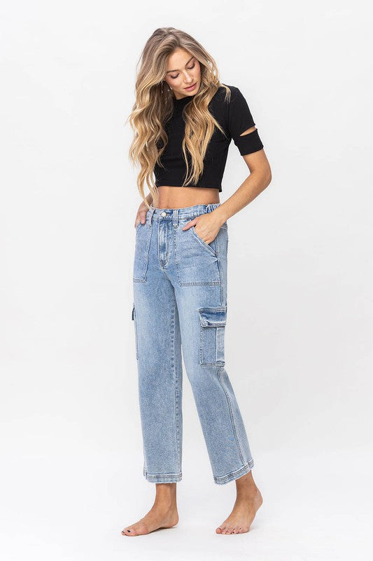 Courtney High Rise Cargos