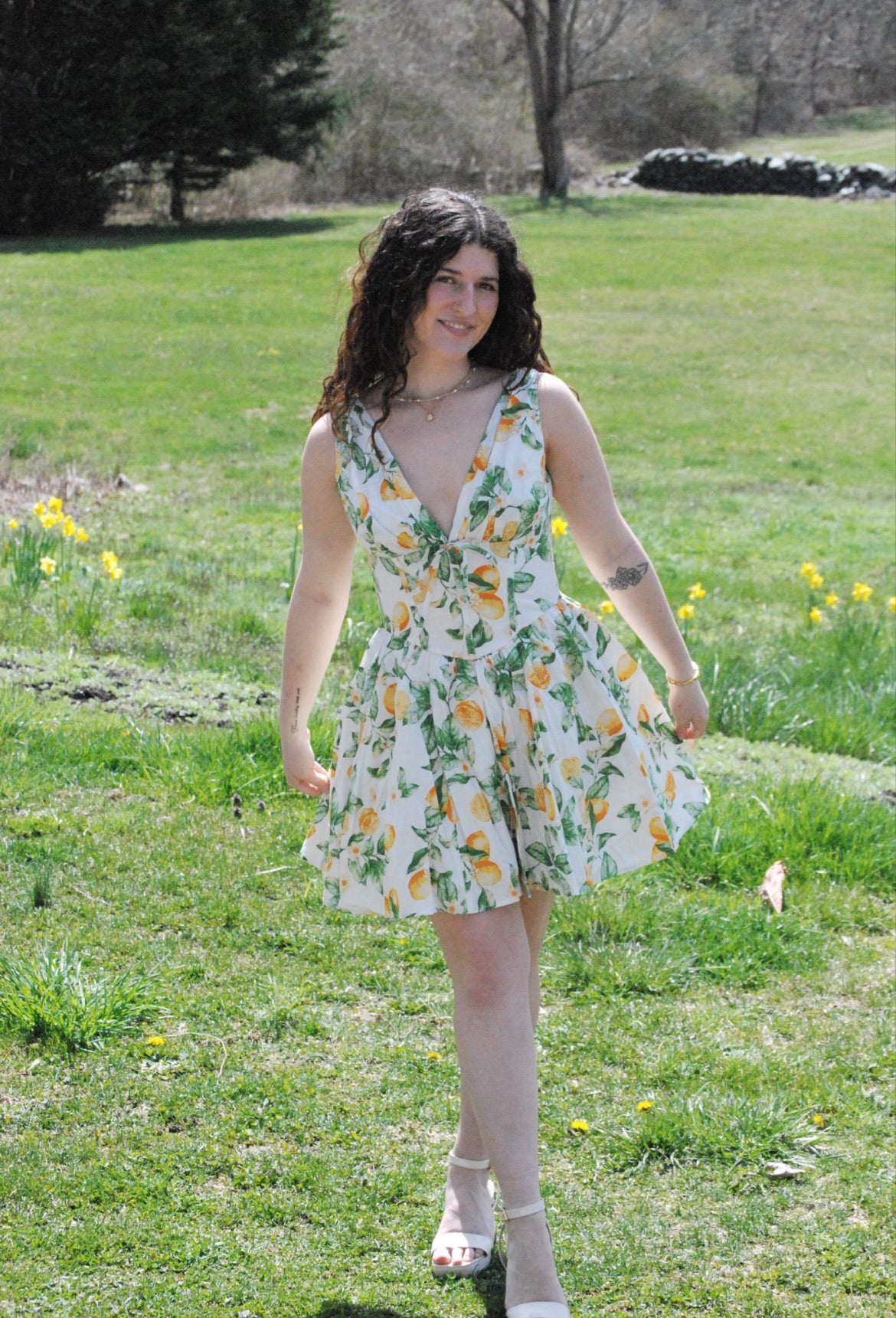 Lemon Lover Mini Dress