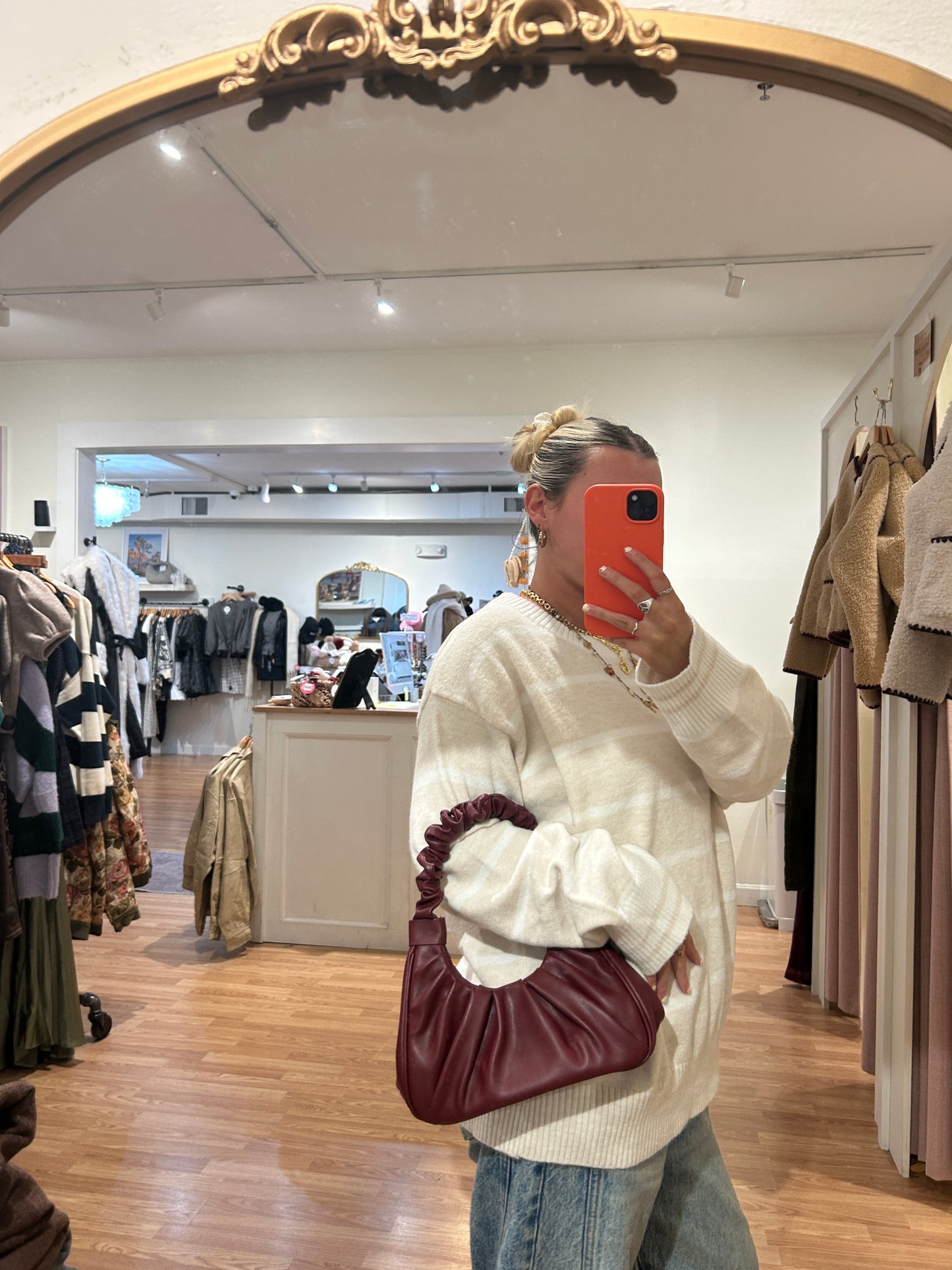 Rhiannon Ruched Handbag