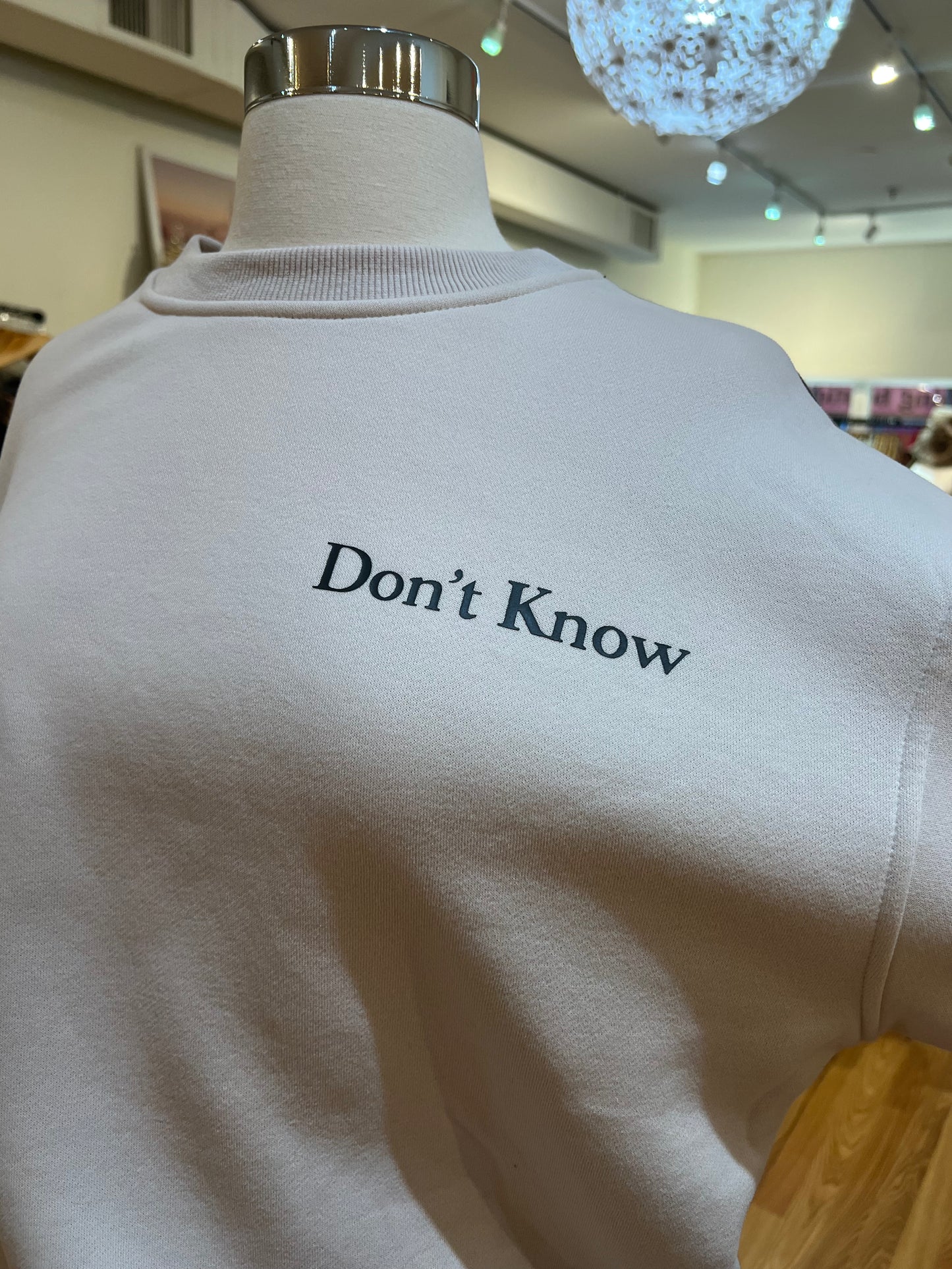 Don't Know Don't Care Pullover