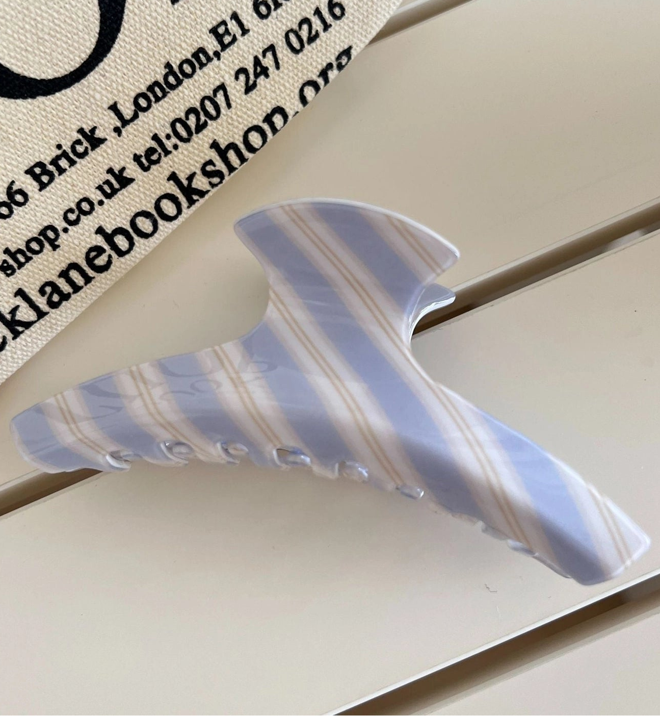 Coastal Stripes Hair Claw