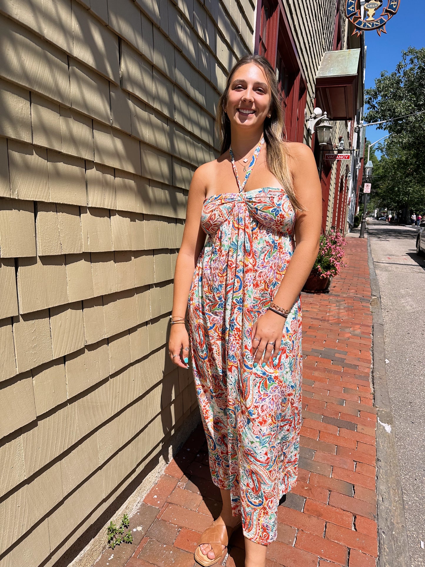 Electric Feel Maxi Dress