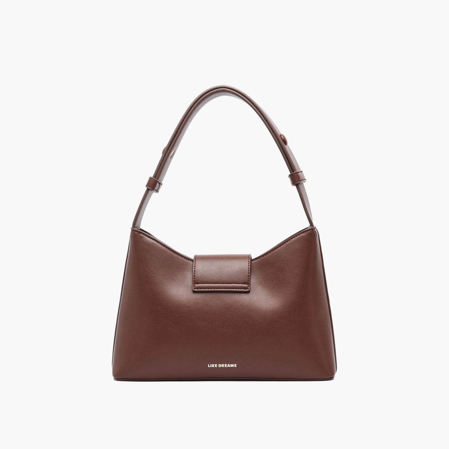 Brandy Turn Lock Shoulder Bag