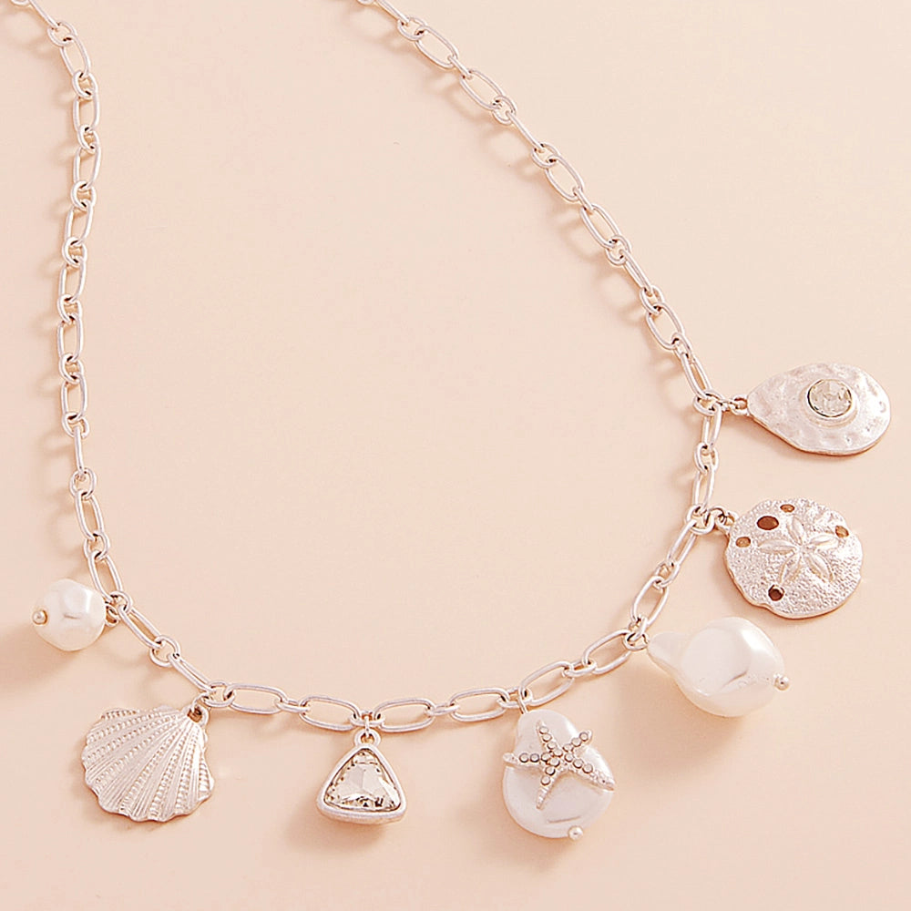 Coraline Charm Necklace