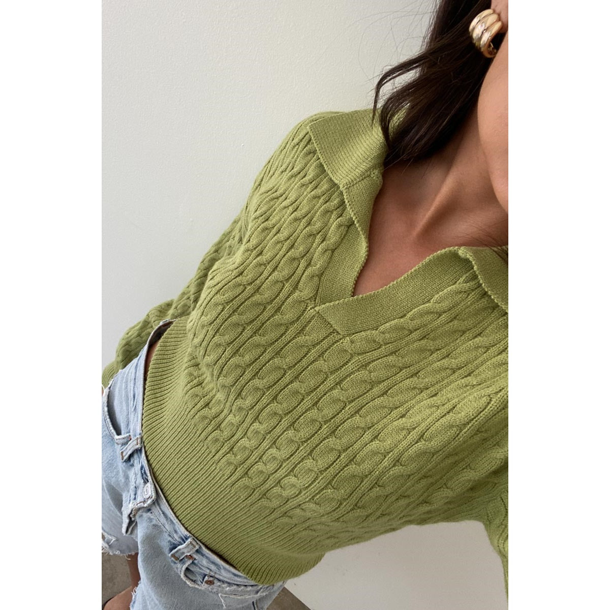 Matcha Morning Top