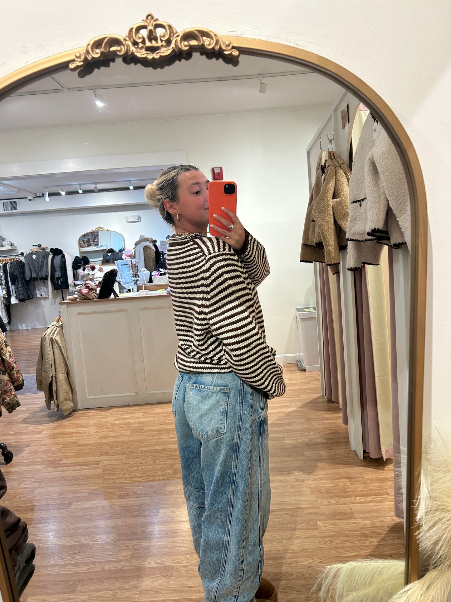 Drawing The Line Sweater