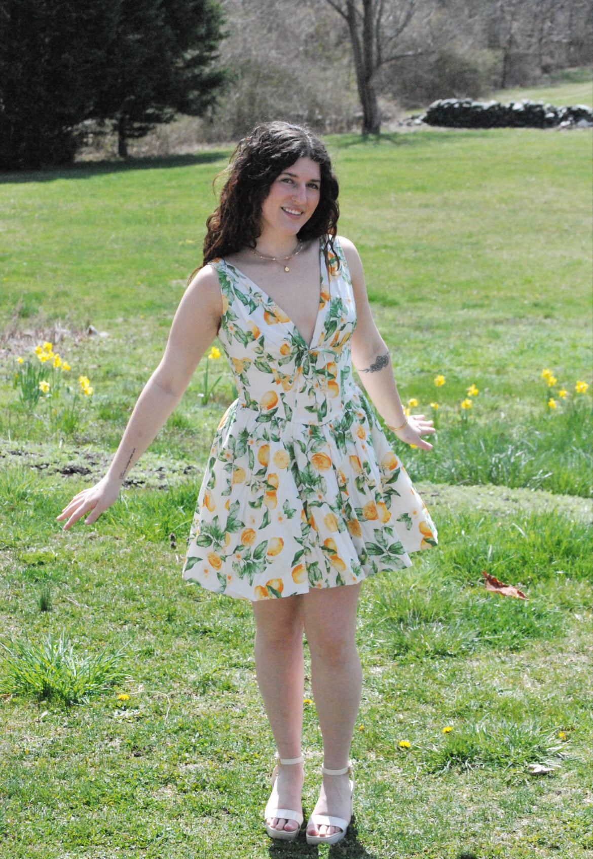 Lemon Lover Mini Dress