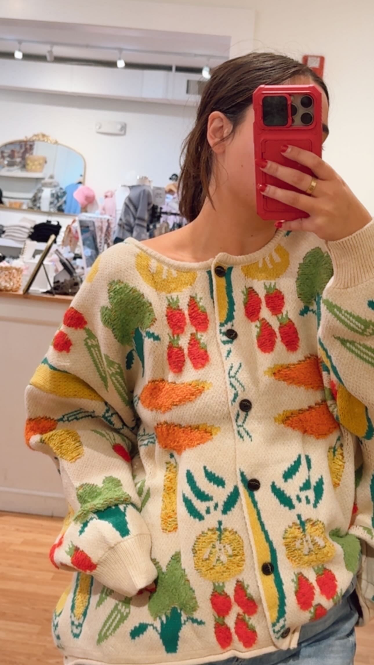 Veggie Garden Cardigan