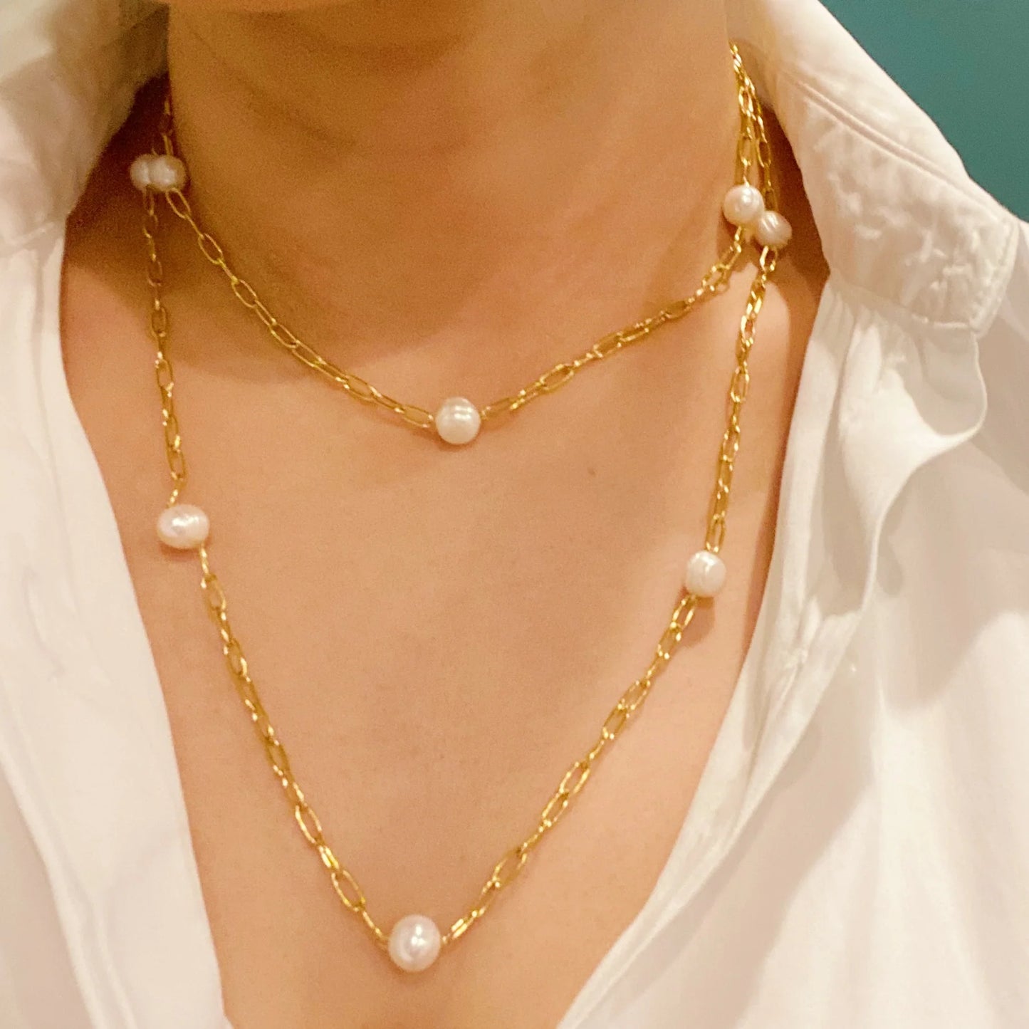 Freshwater Pearl Long Chain