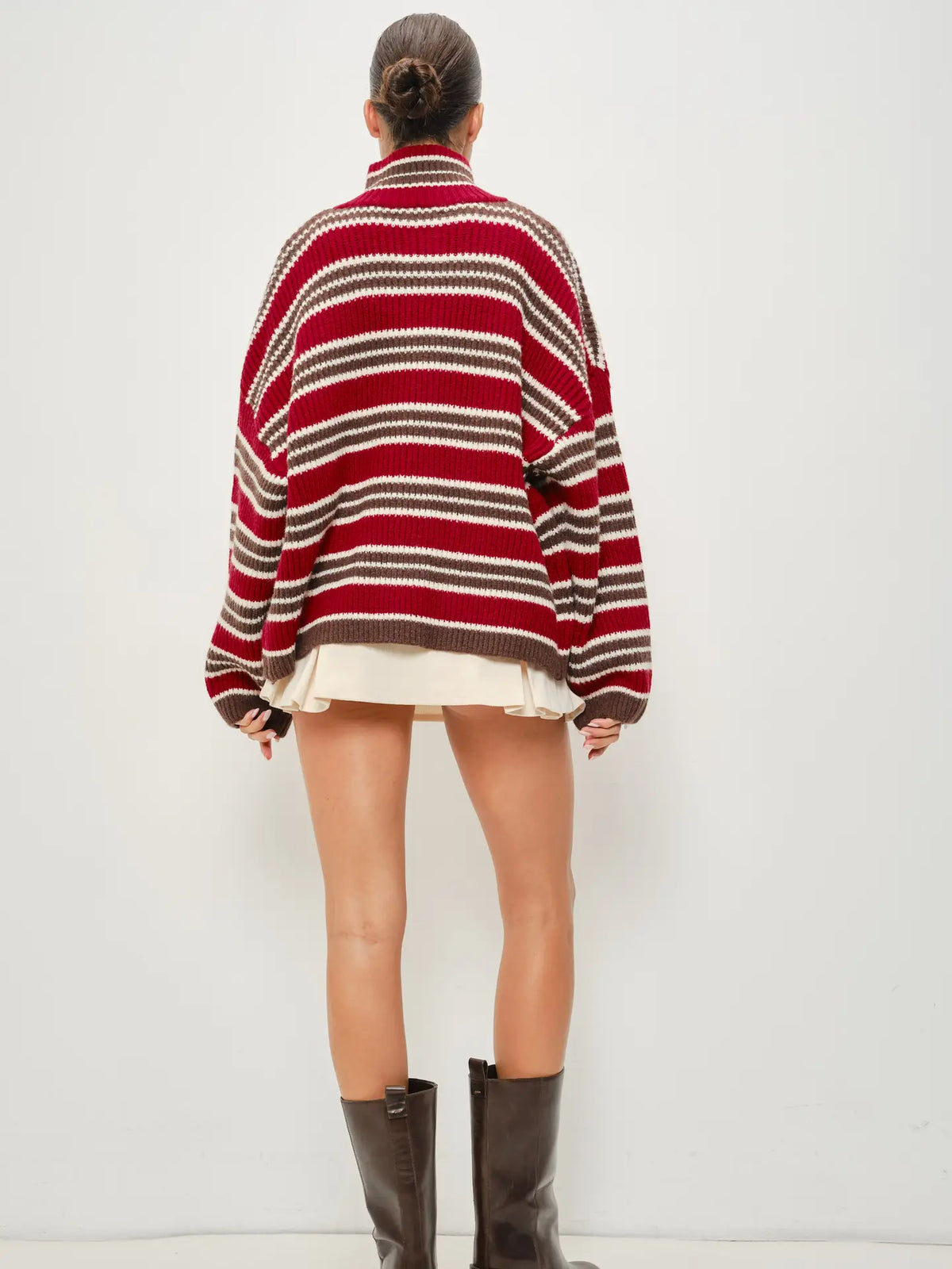 Daria Zip Up Sweater
