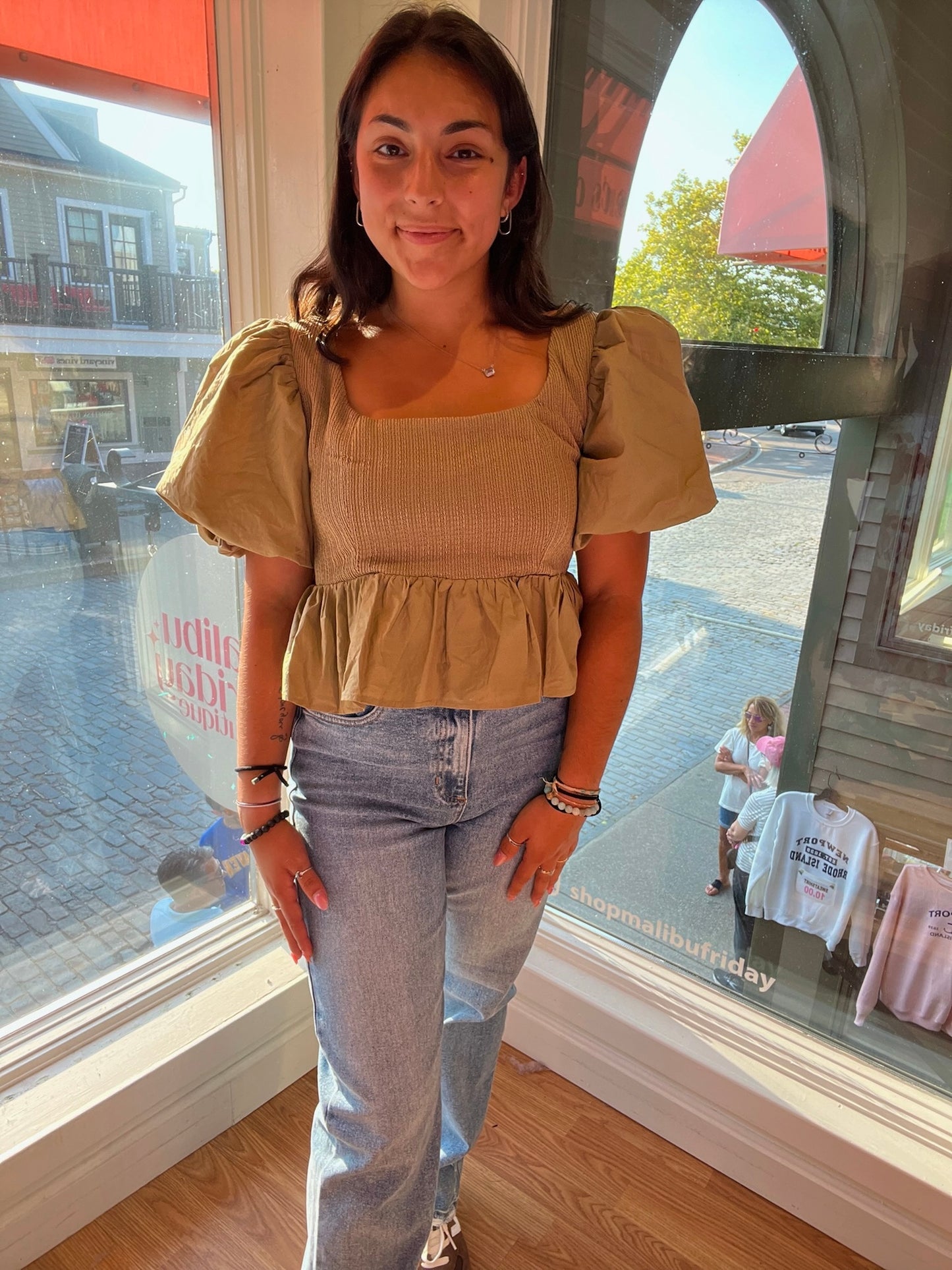Taylor Tie Top