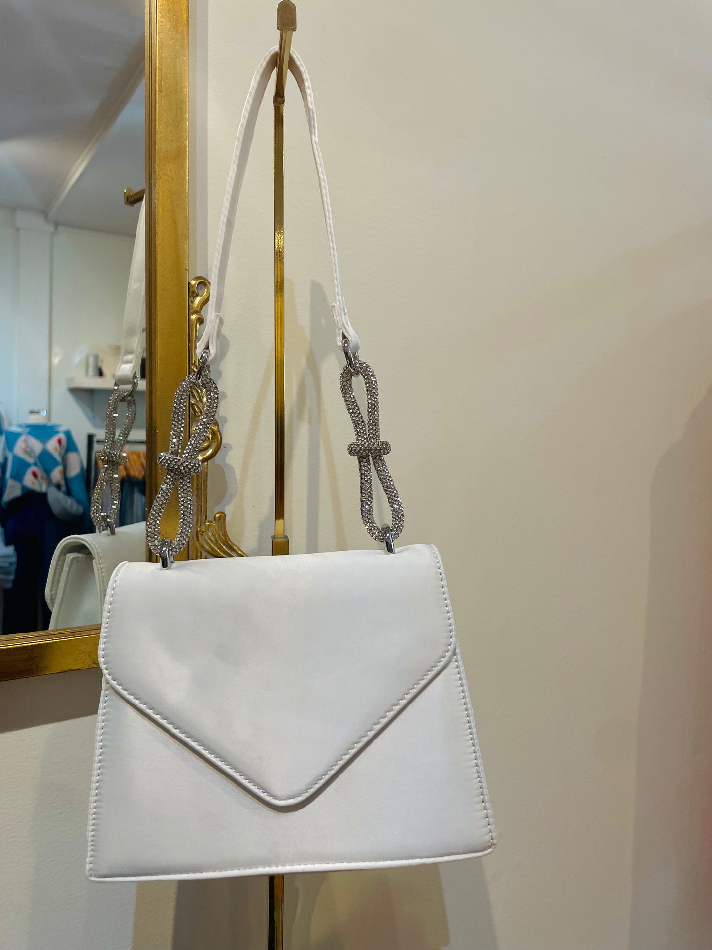 Gala Rhinestone Shoulder Crossbody