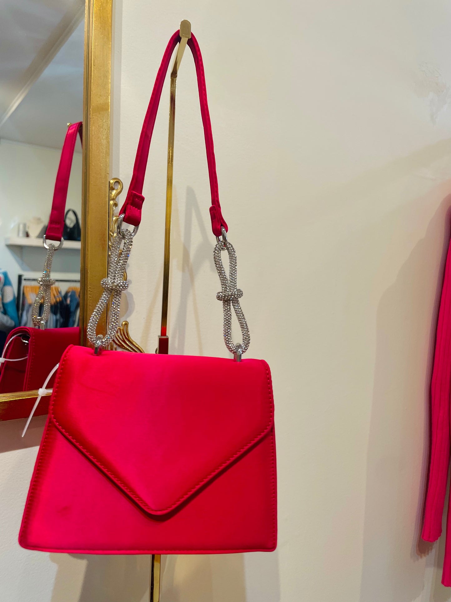 Gala Rhinestone Shoulder Crossbody