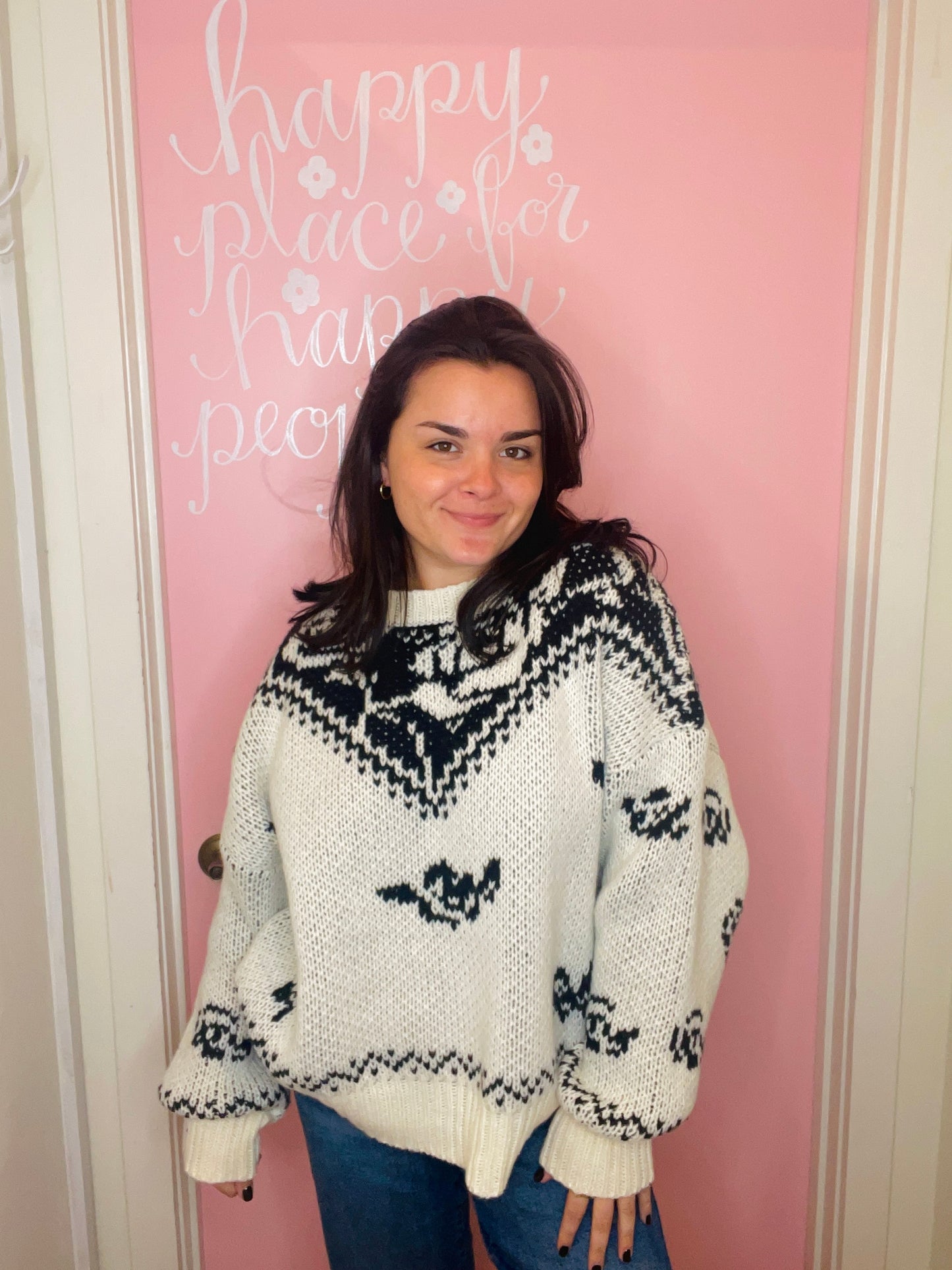 Vintage Rose Sweater