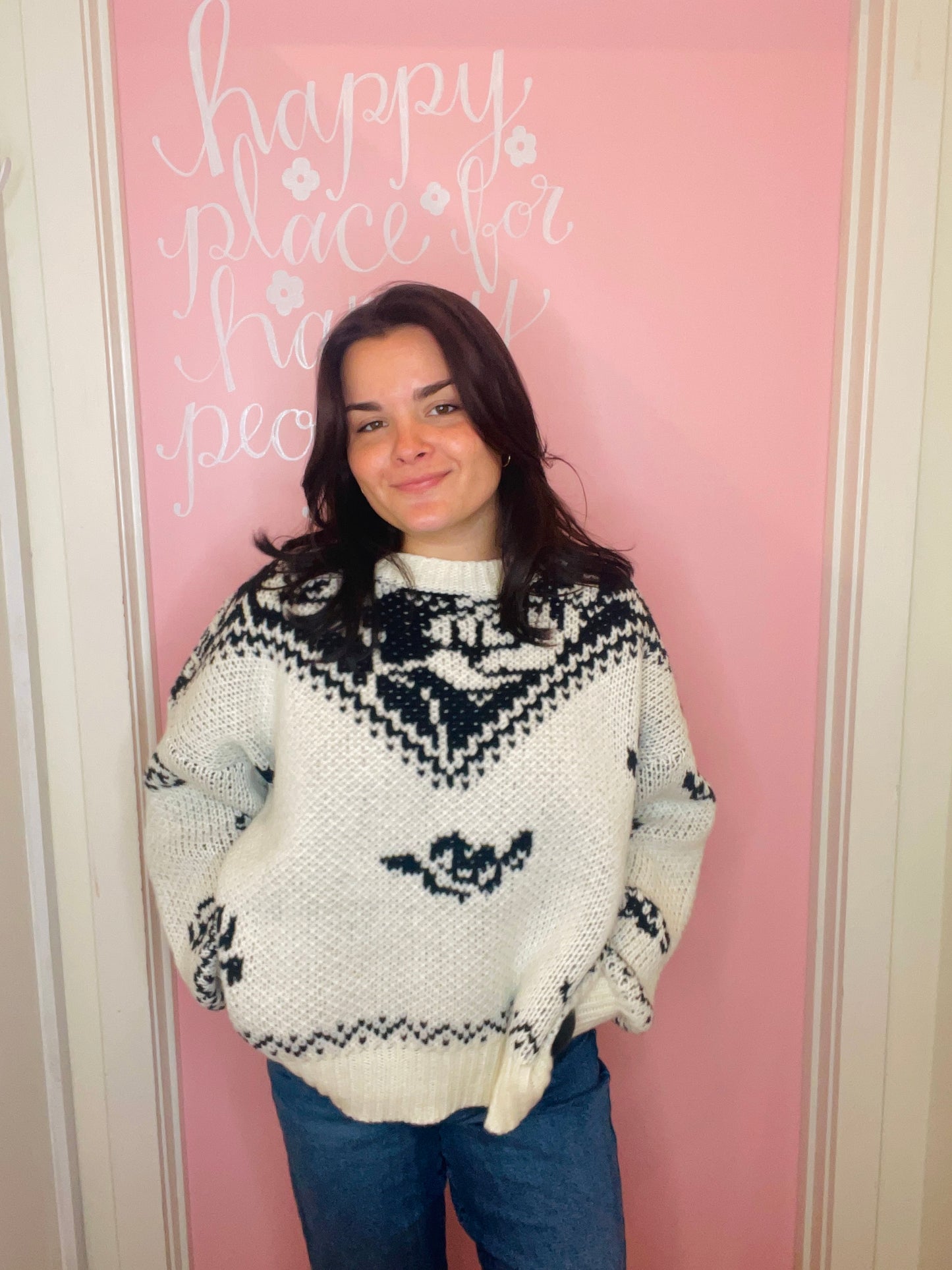 Vintage Rose Sweater