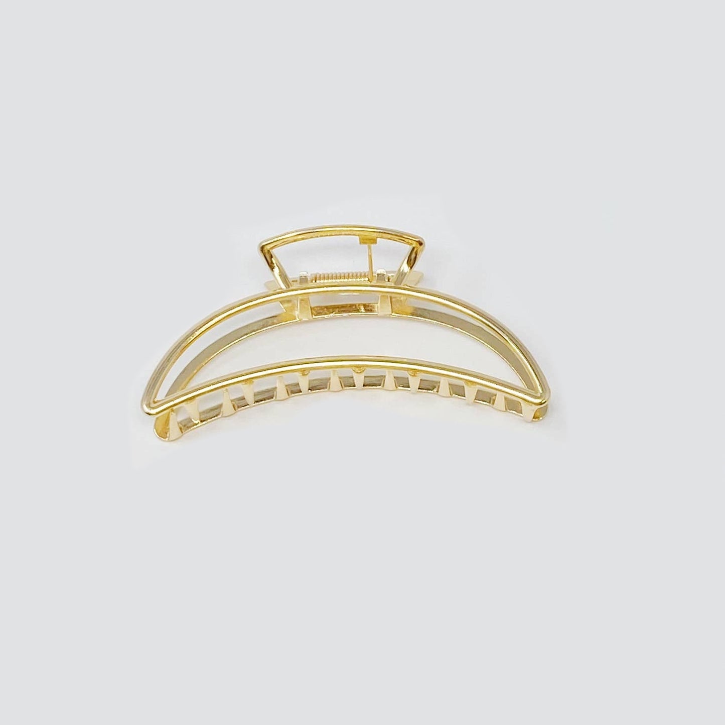Gold Curve Hair Claw