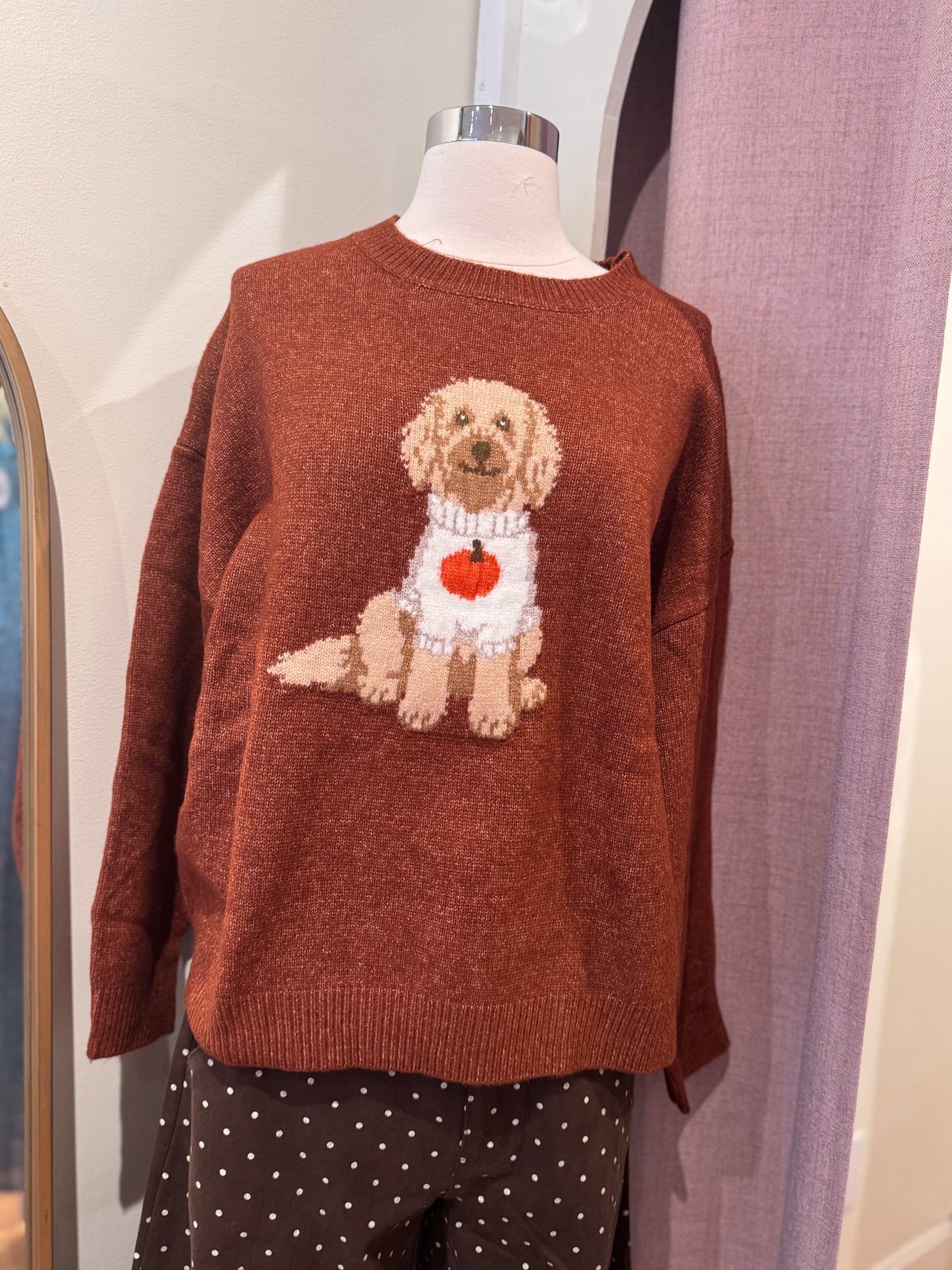 Pumpkin Doodle Sweater