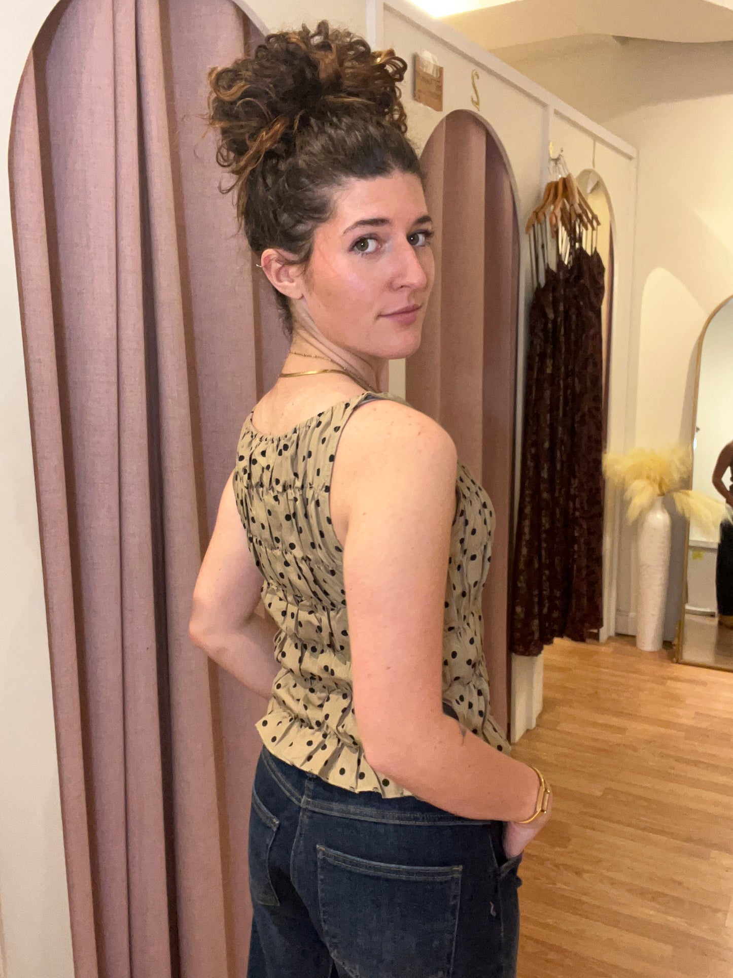 Secret's Out Smocked Tank