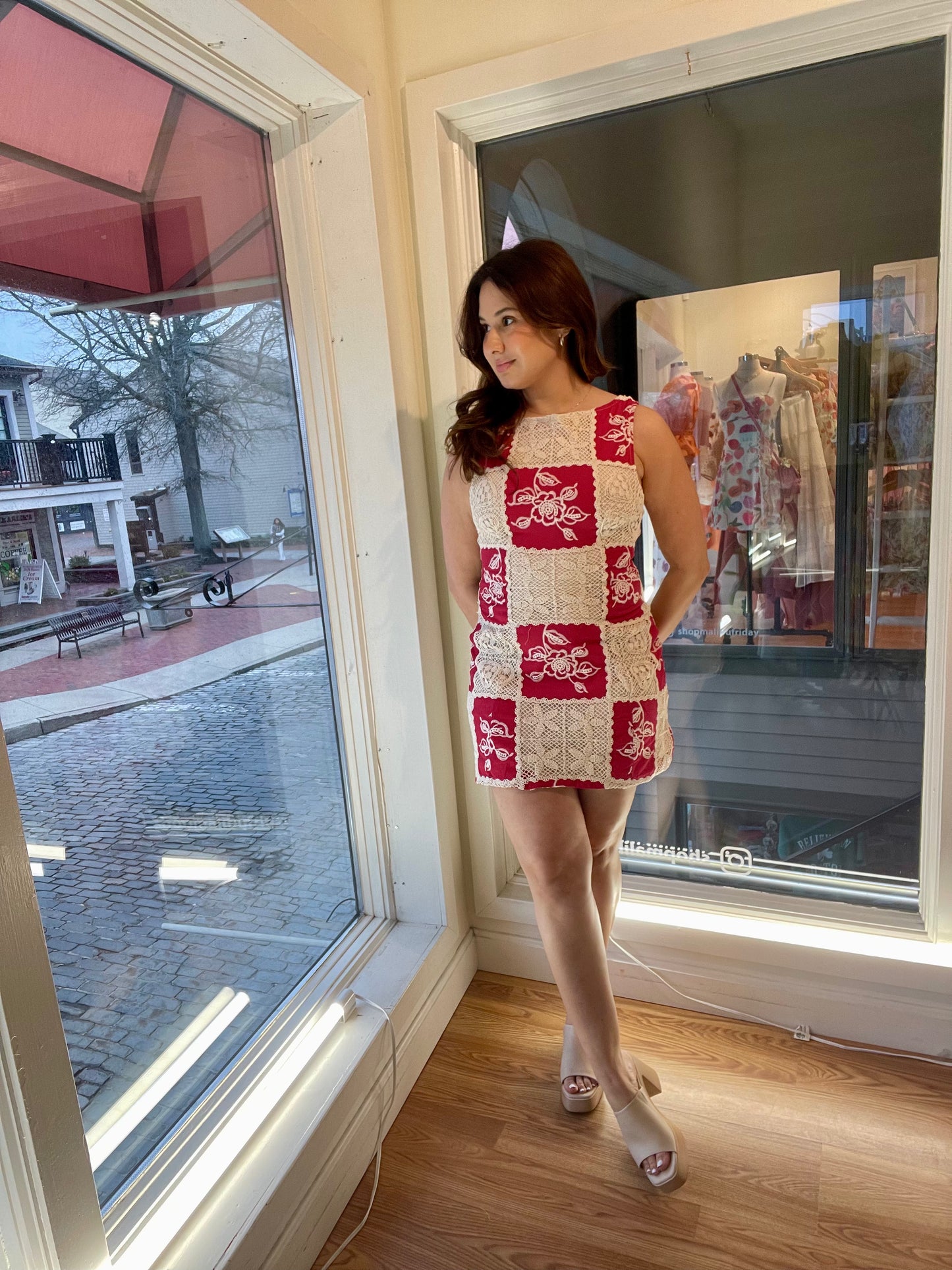 Shattered Love Mini Dress