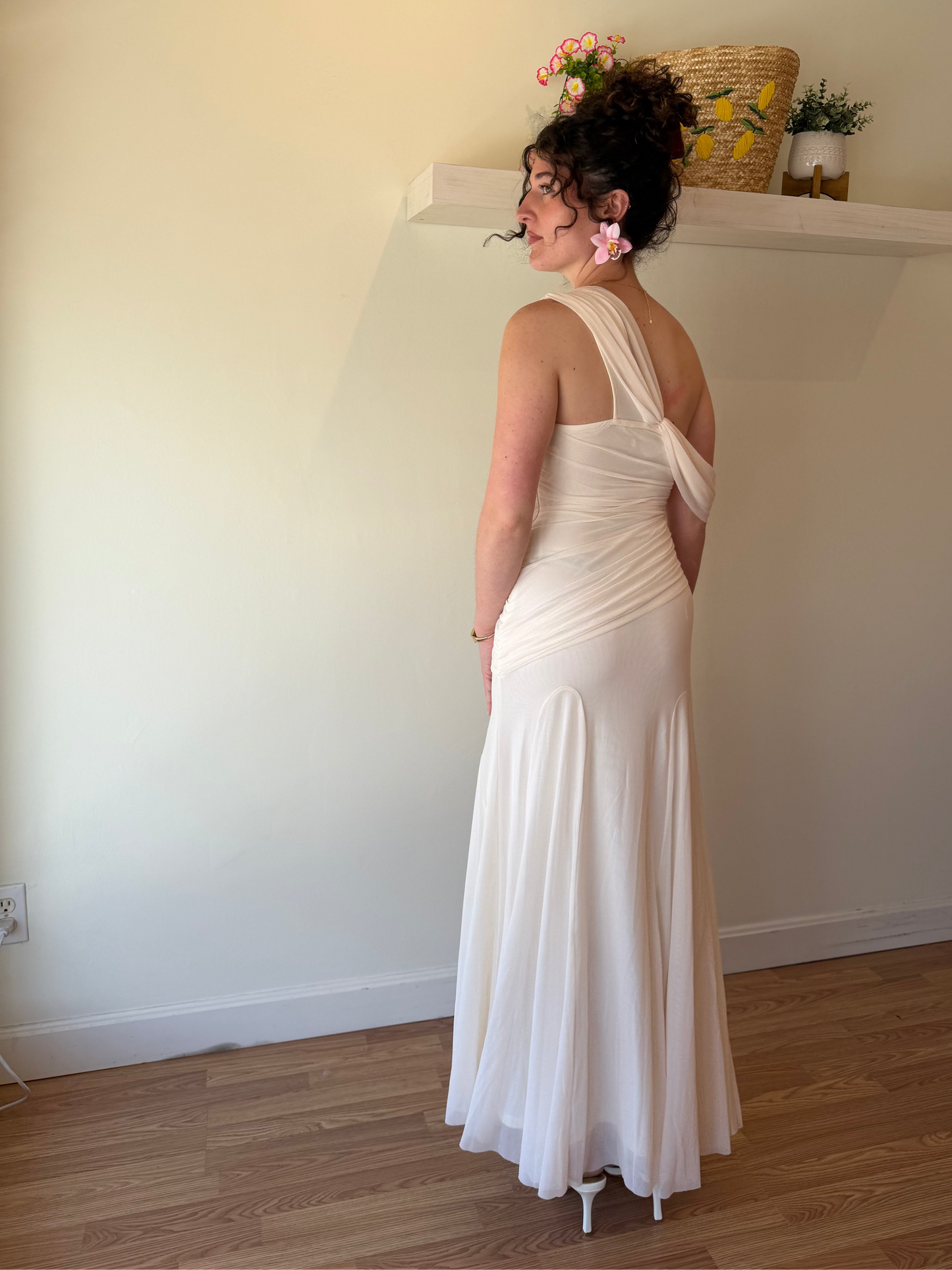 Front Cover Maxi Dress