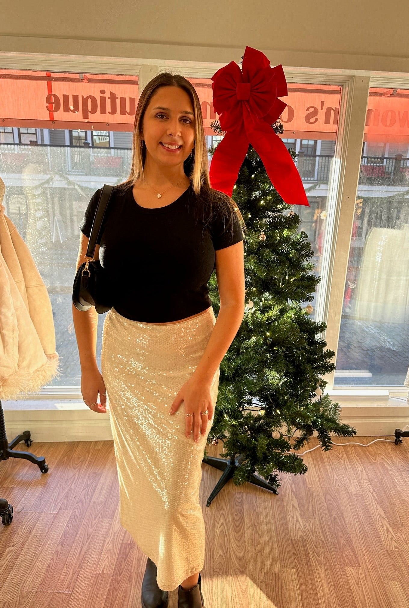 Dazzle Me Midi Skirt