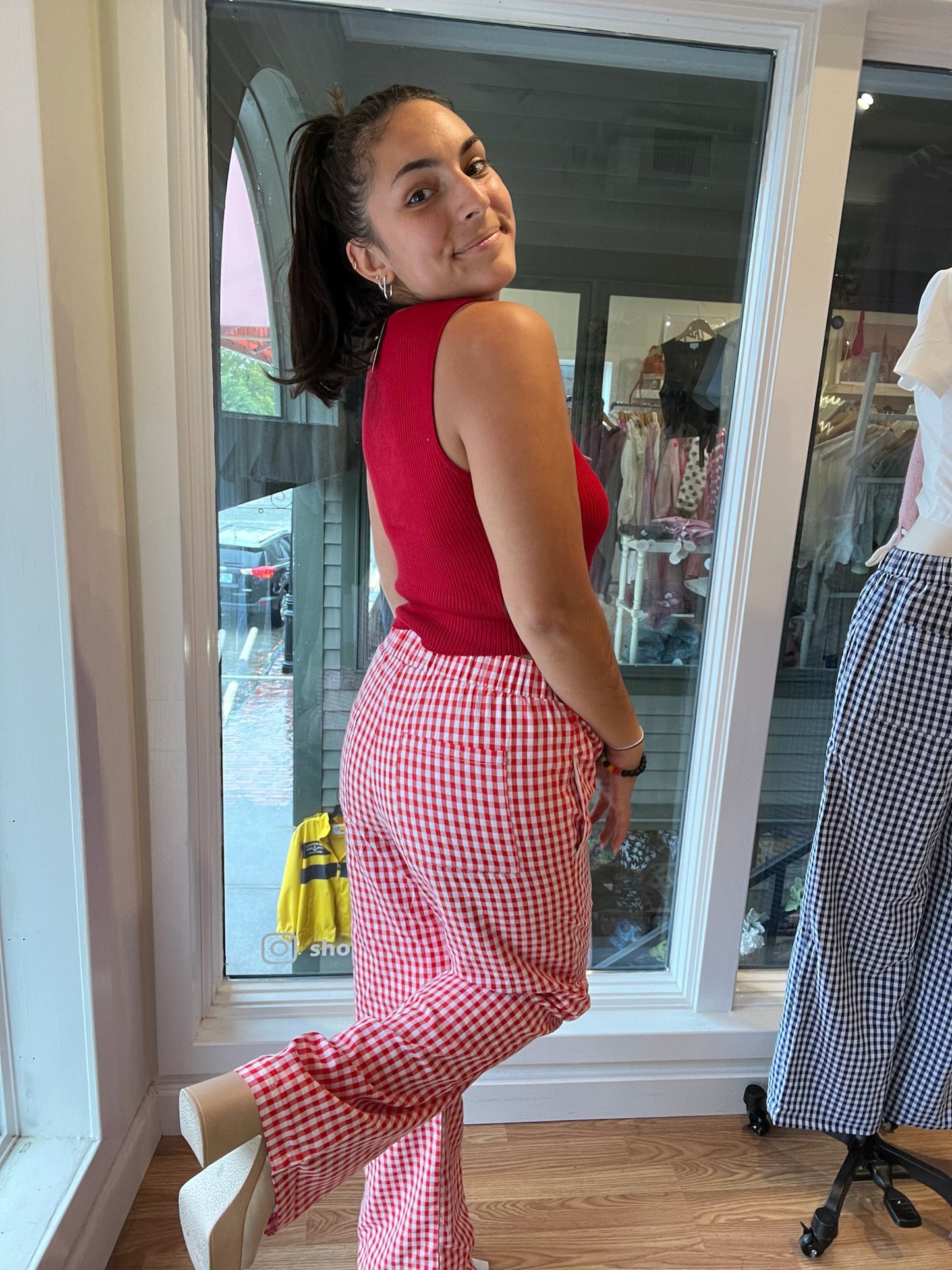 Ginny Gingham Pants