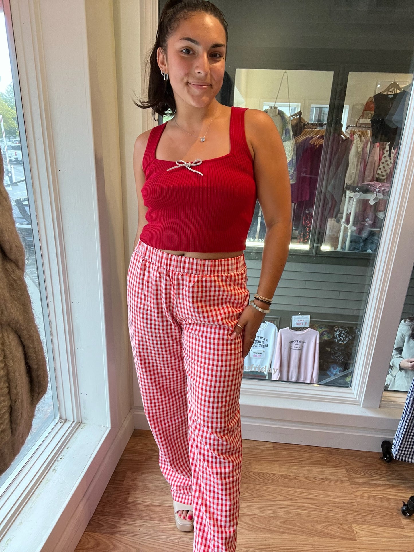 Ginny Gingham Pants