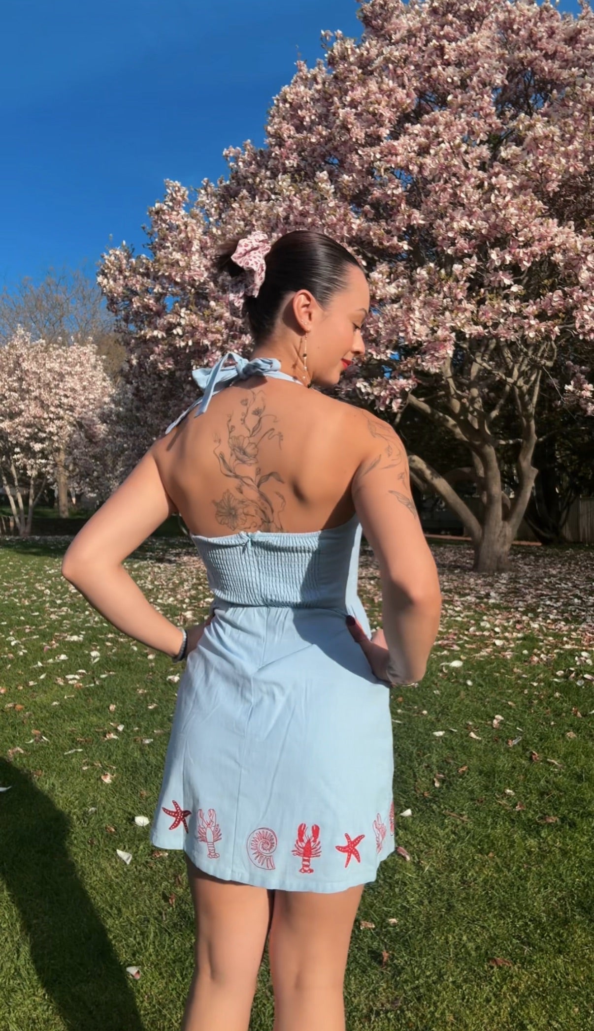 Seas The Day Mini Dress
