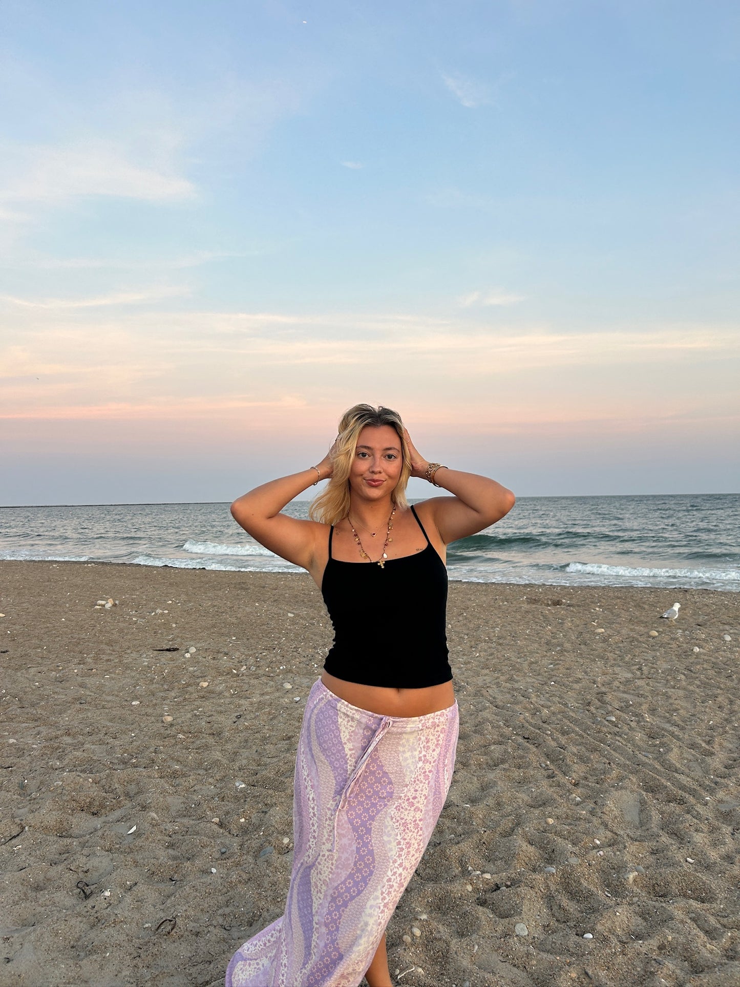 Lavender Waves Skirt
