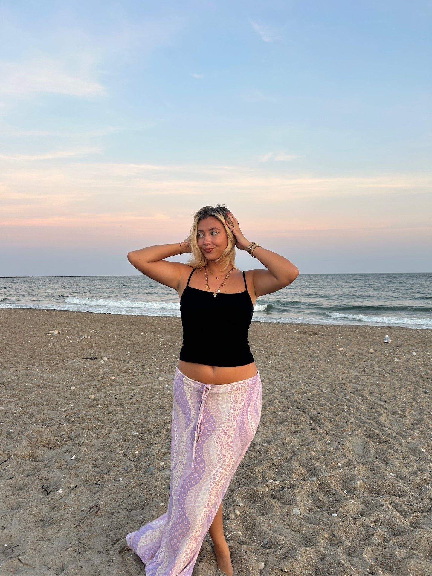 Lavender Waves Skirt