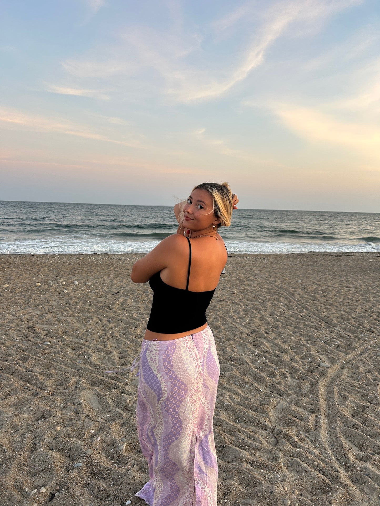 Lavender Waves Skirt