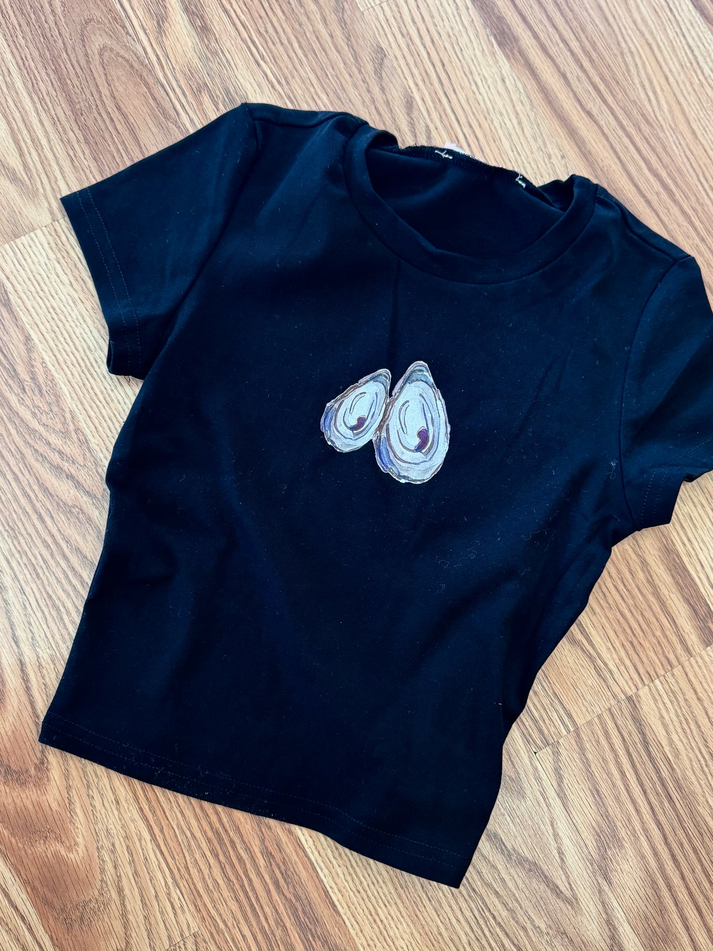 Oyster Shell Baby Tee