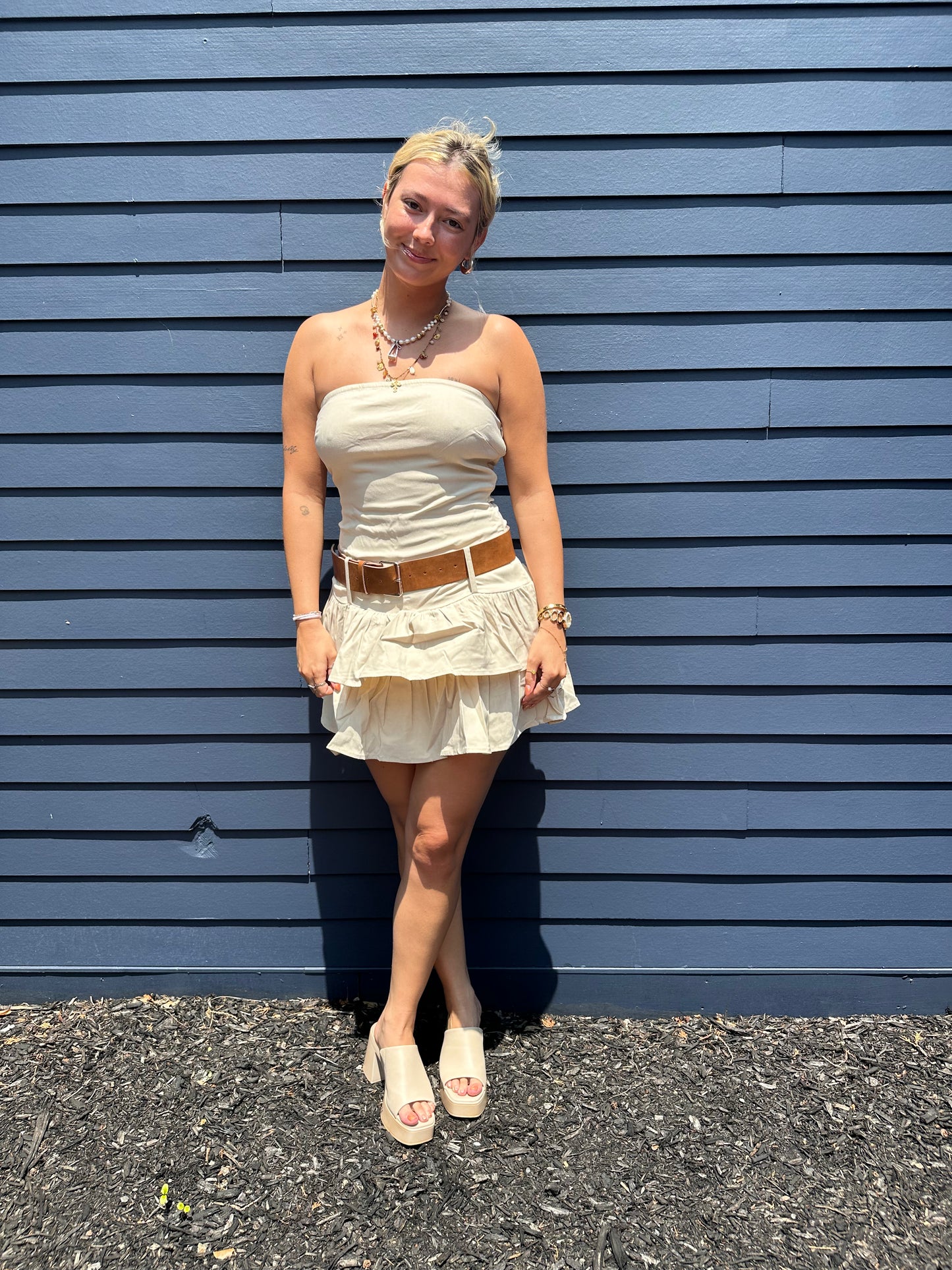 Blake Belted Dress