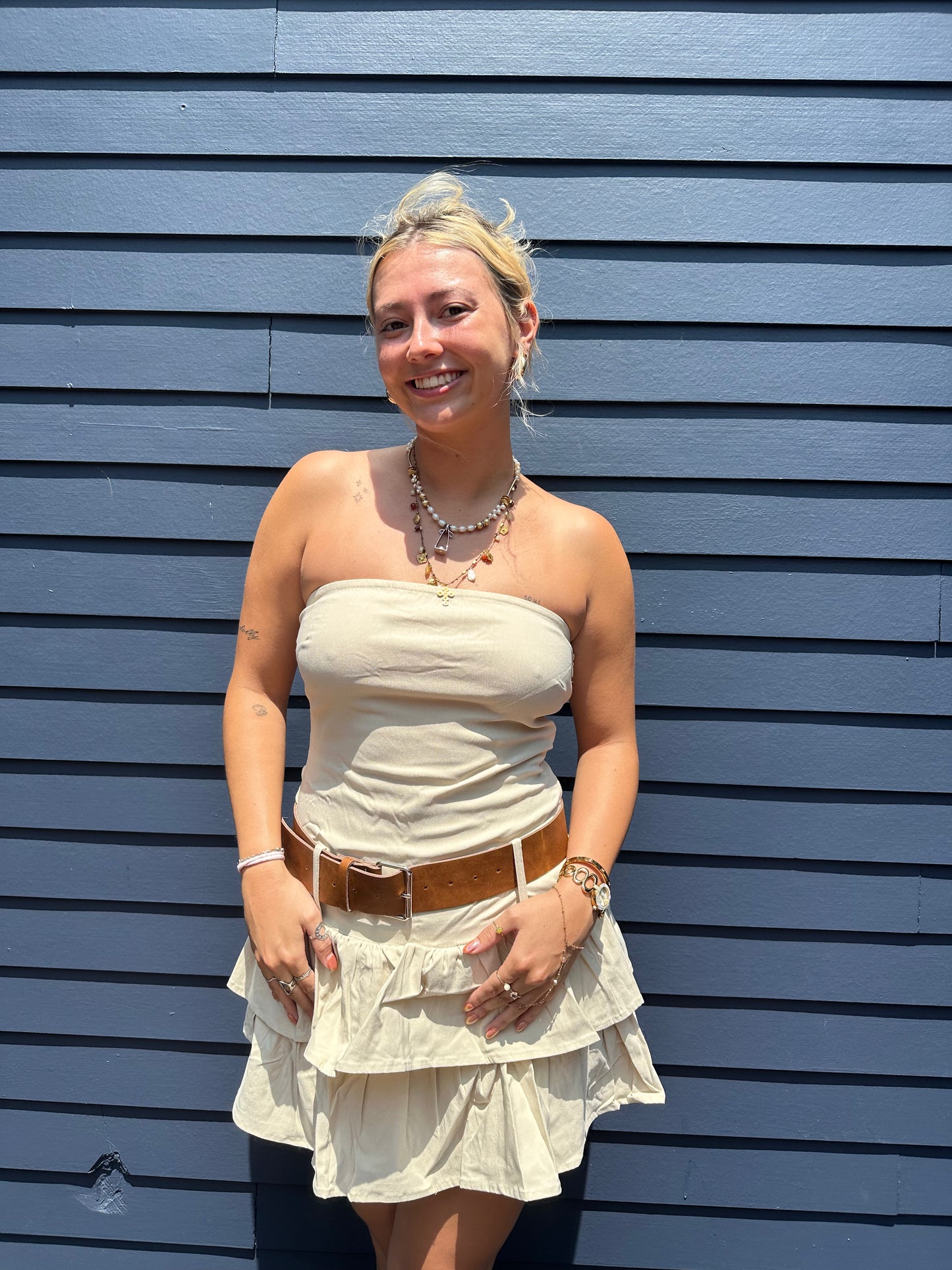 Blake Belted Dress