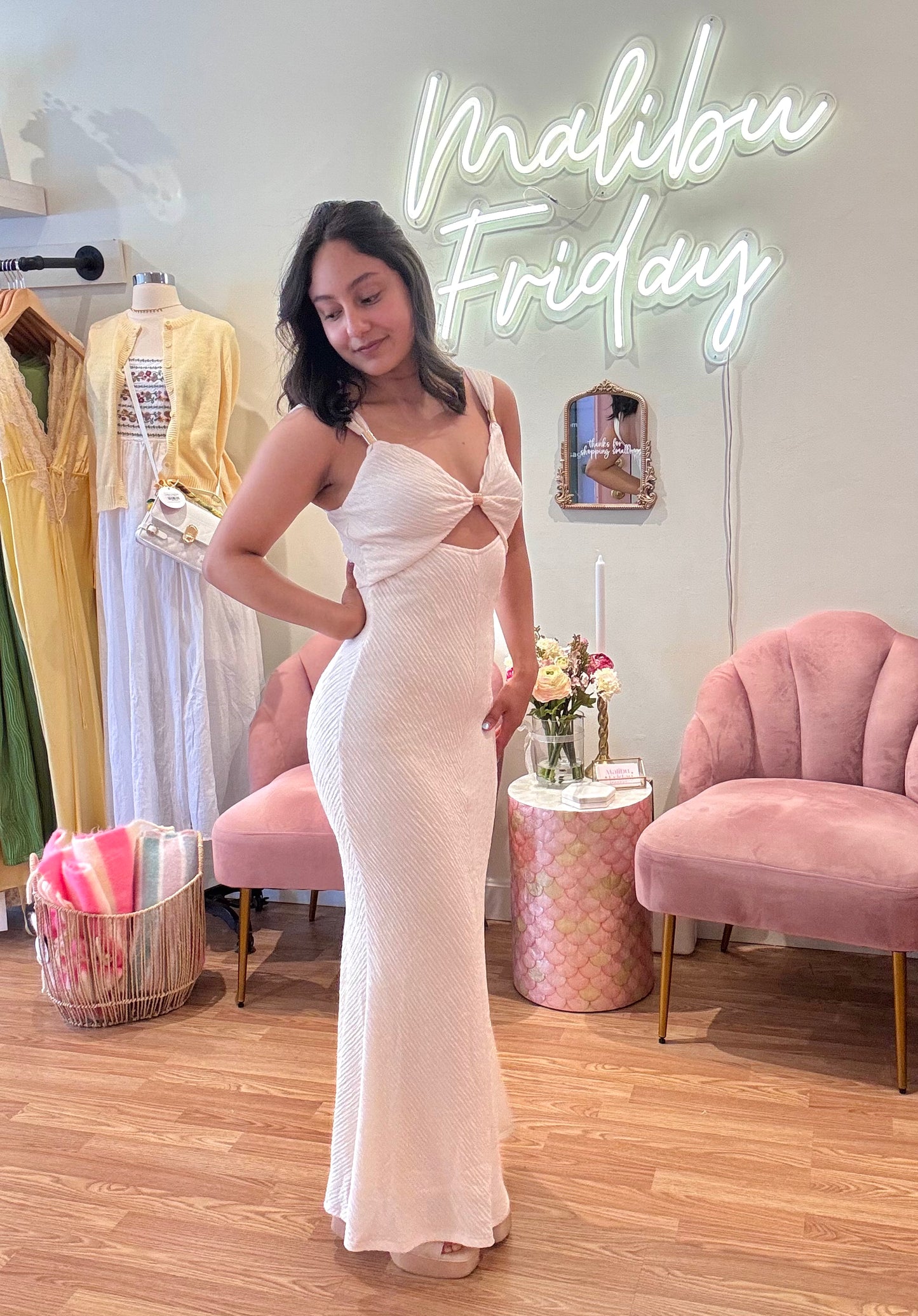 Greek Goddess Maxi Dress