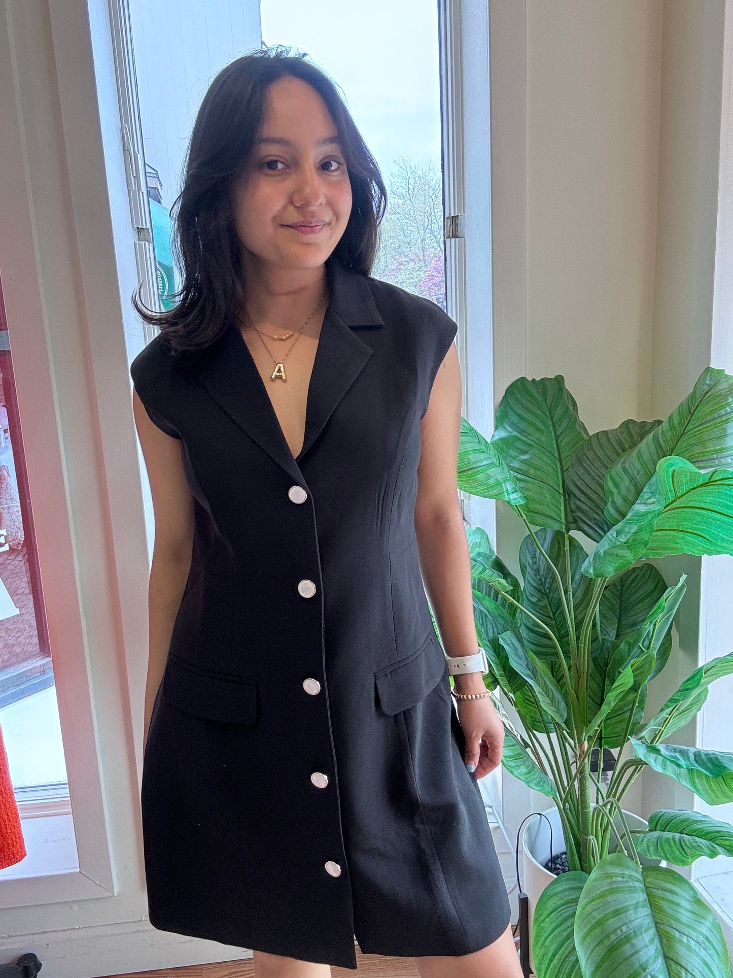 Blackout Mini Dress