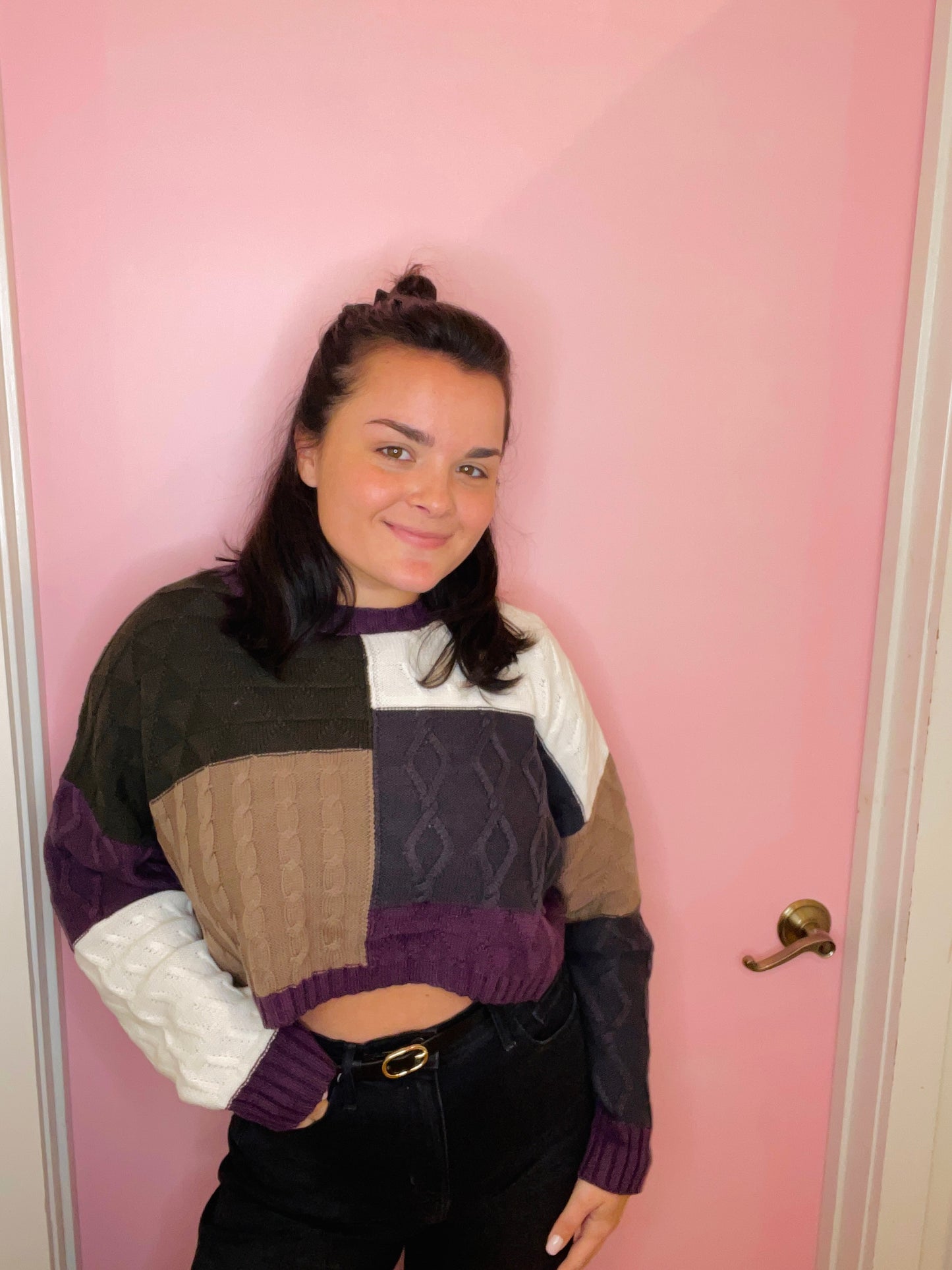 Penelope Patchwork Sweater