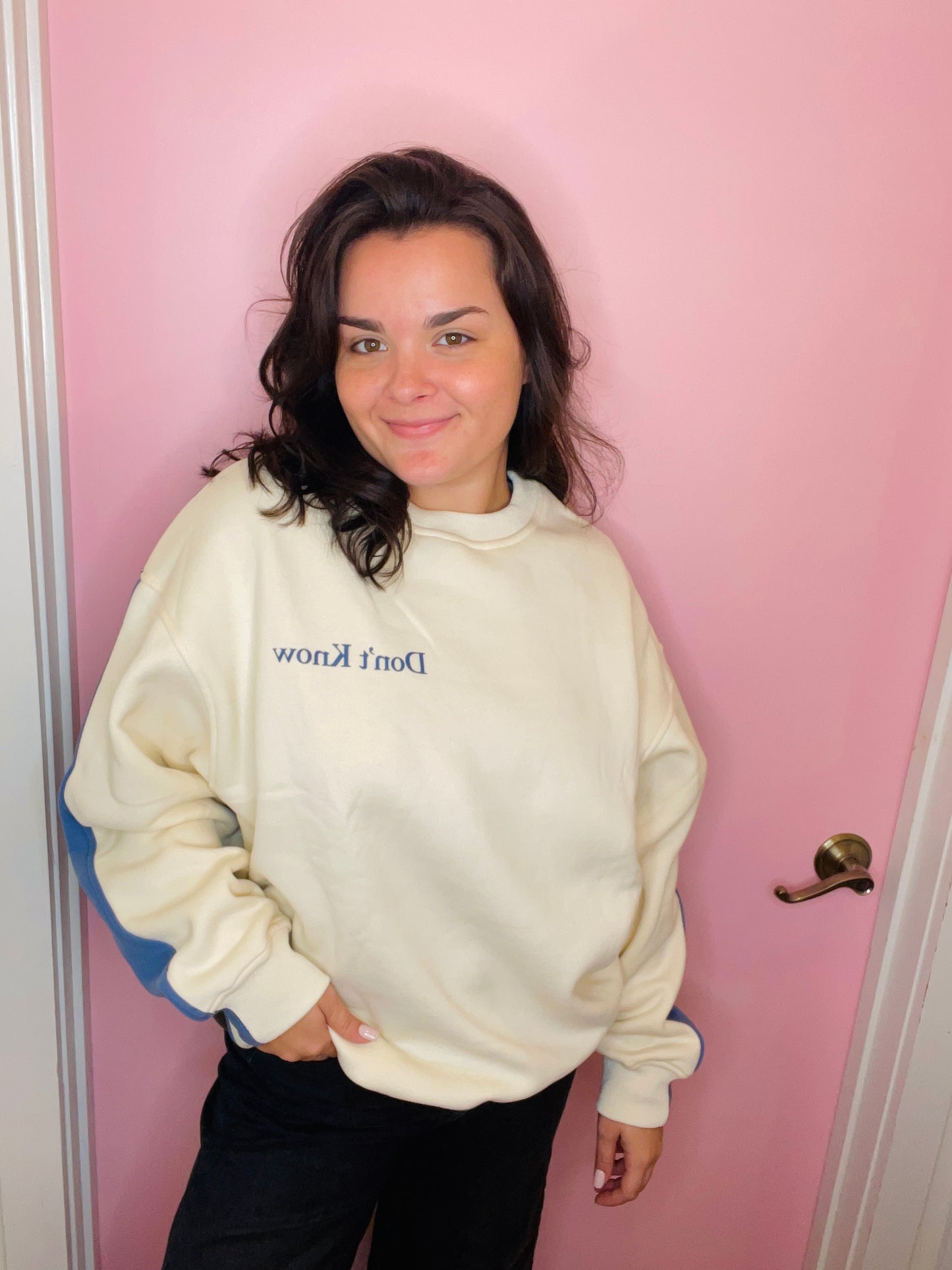 Don't Know Don't Care Pullover