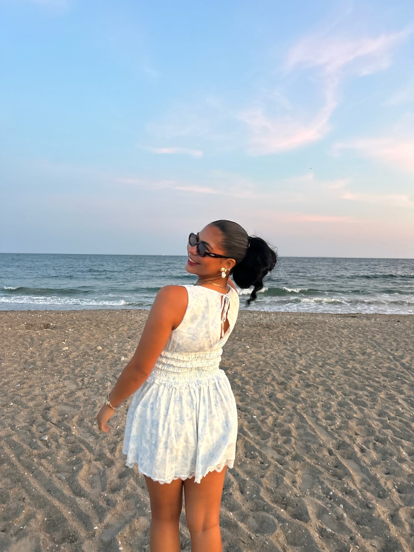 Floral Haze Mini Dress