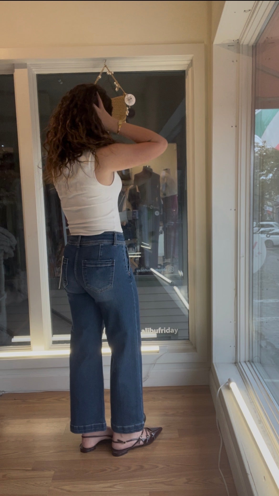 Brielle Belted Jeans