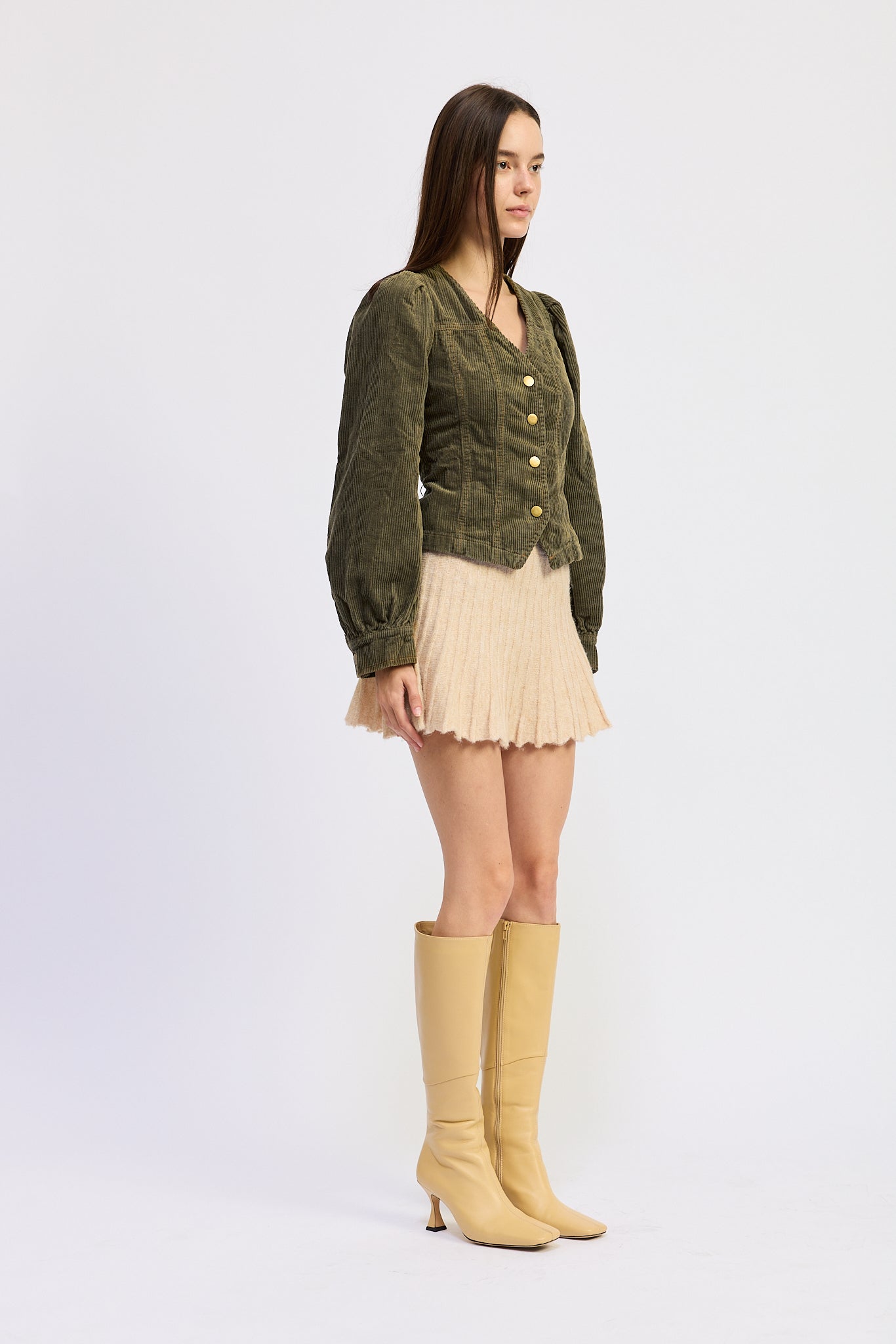 Sylvie Corduroy Top