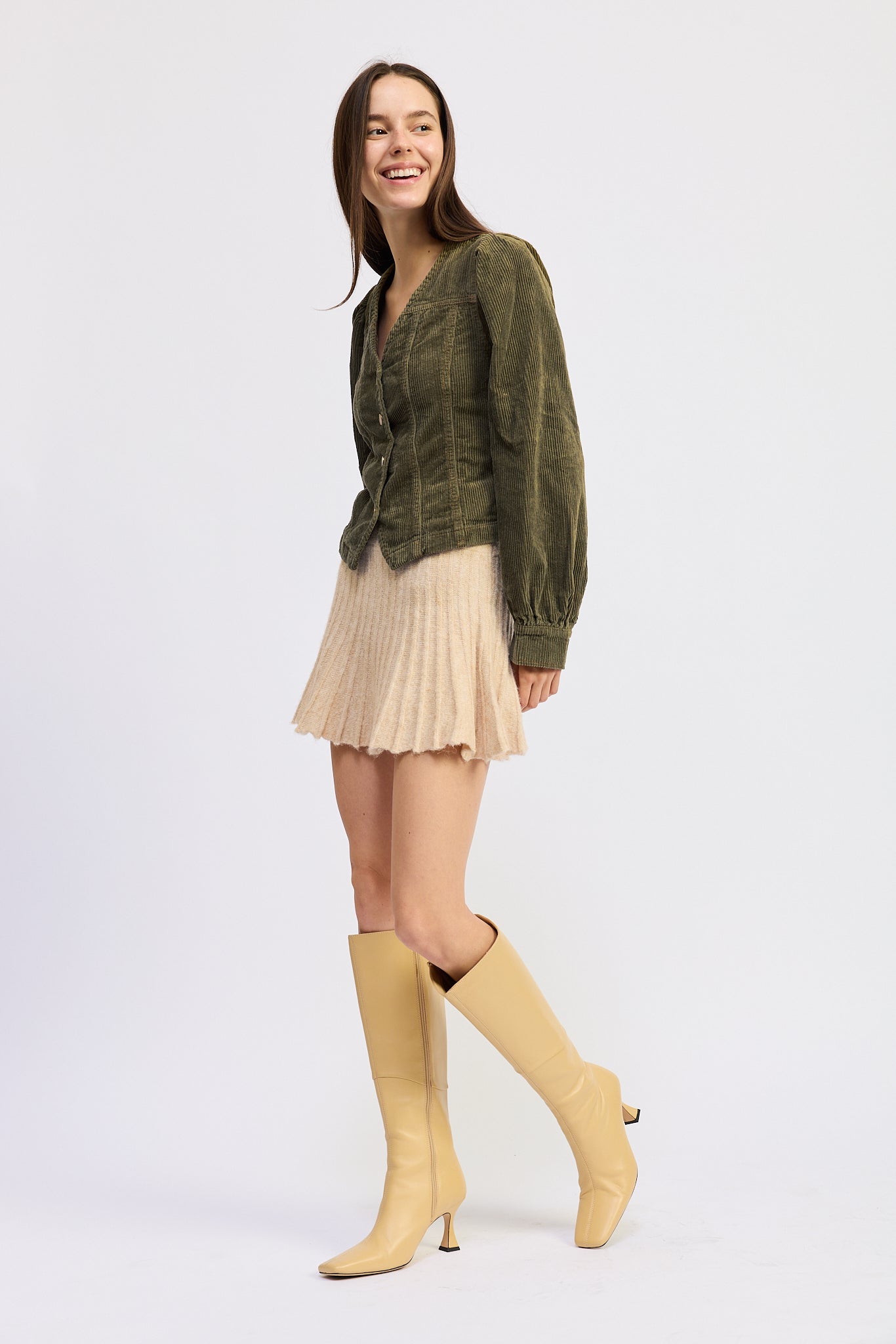 Sylvie Corduroy Top