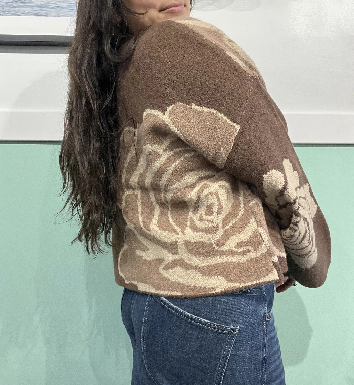 Rose Wide Sleeve Sweater