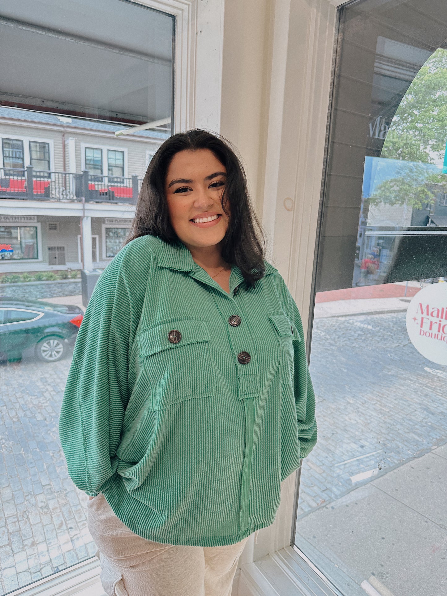 Jenny Oversized Top