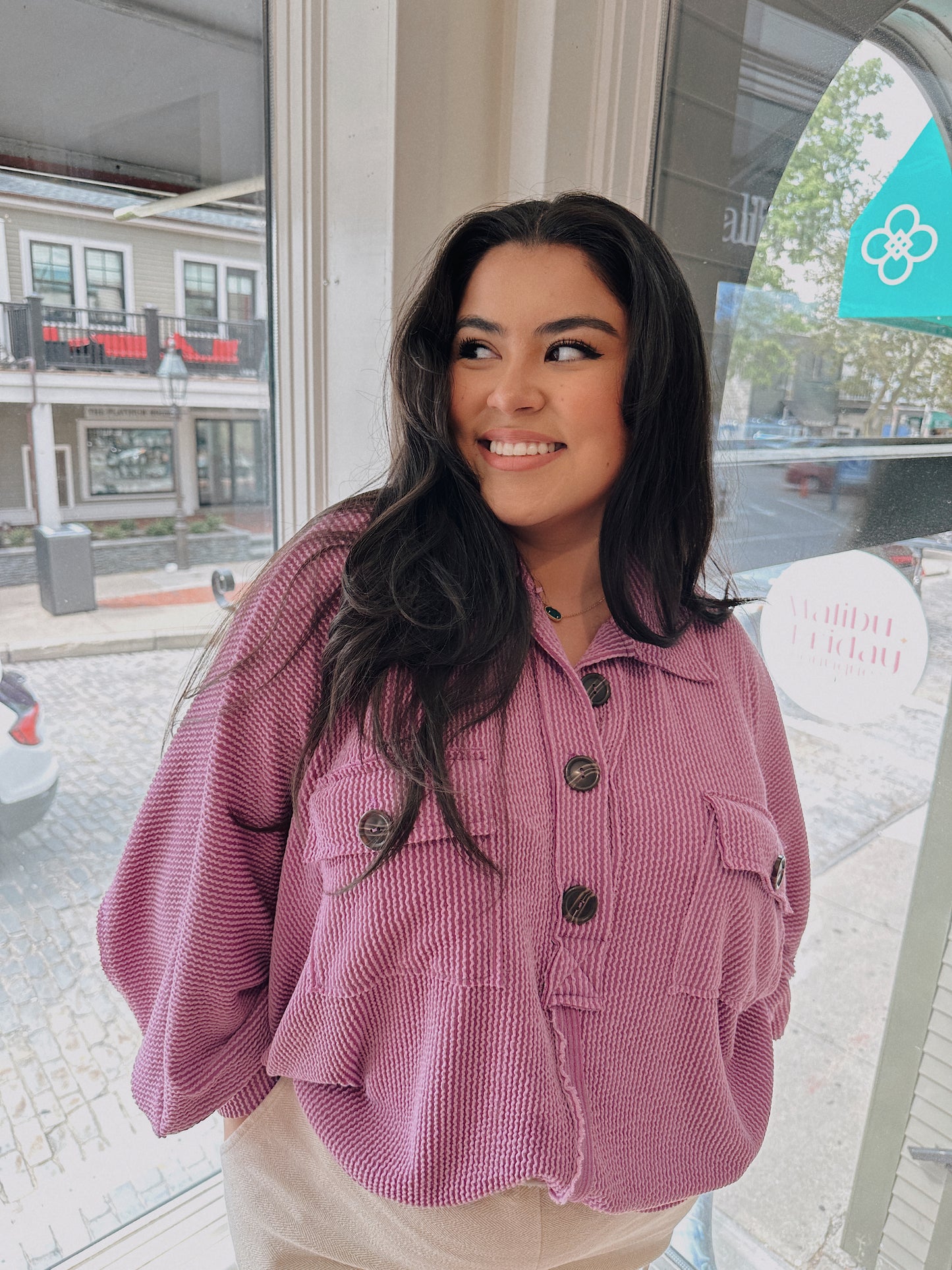 Jenny Oversized Top