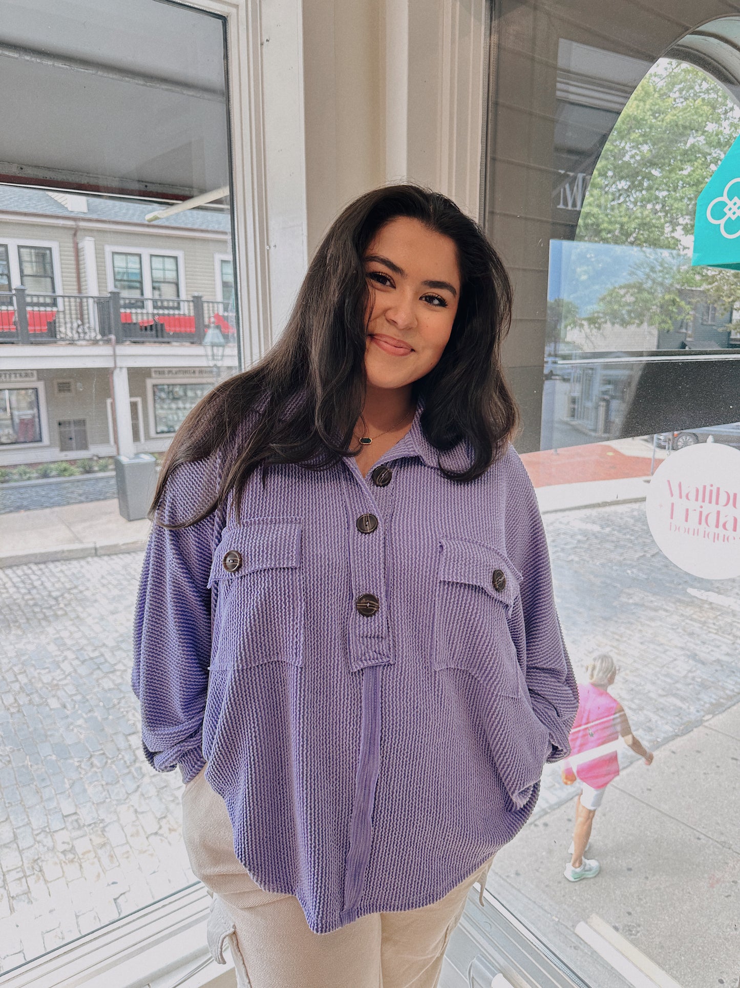 Jenny Oversized Top