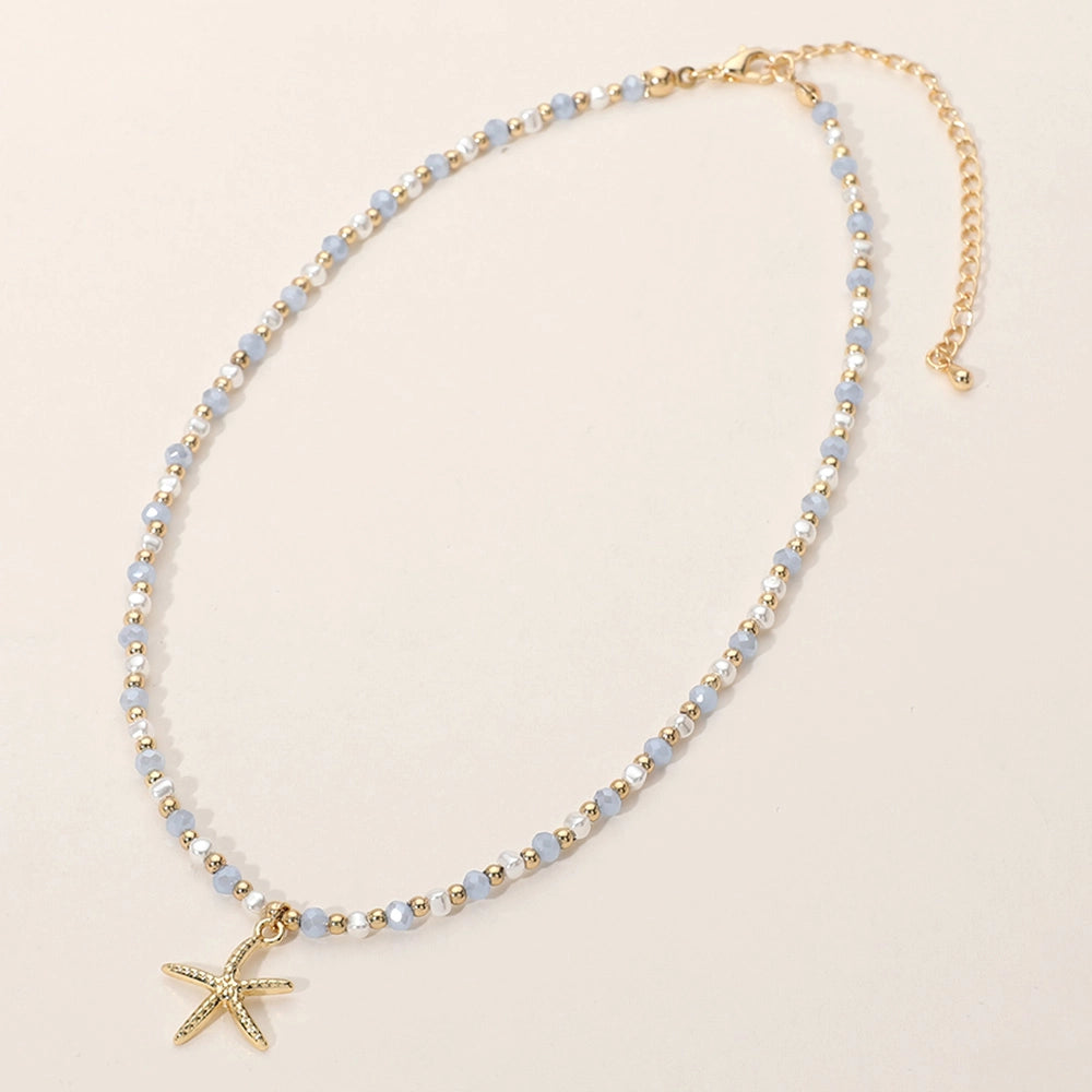 Starfish Beaded Necklace